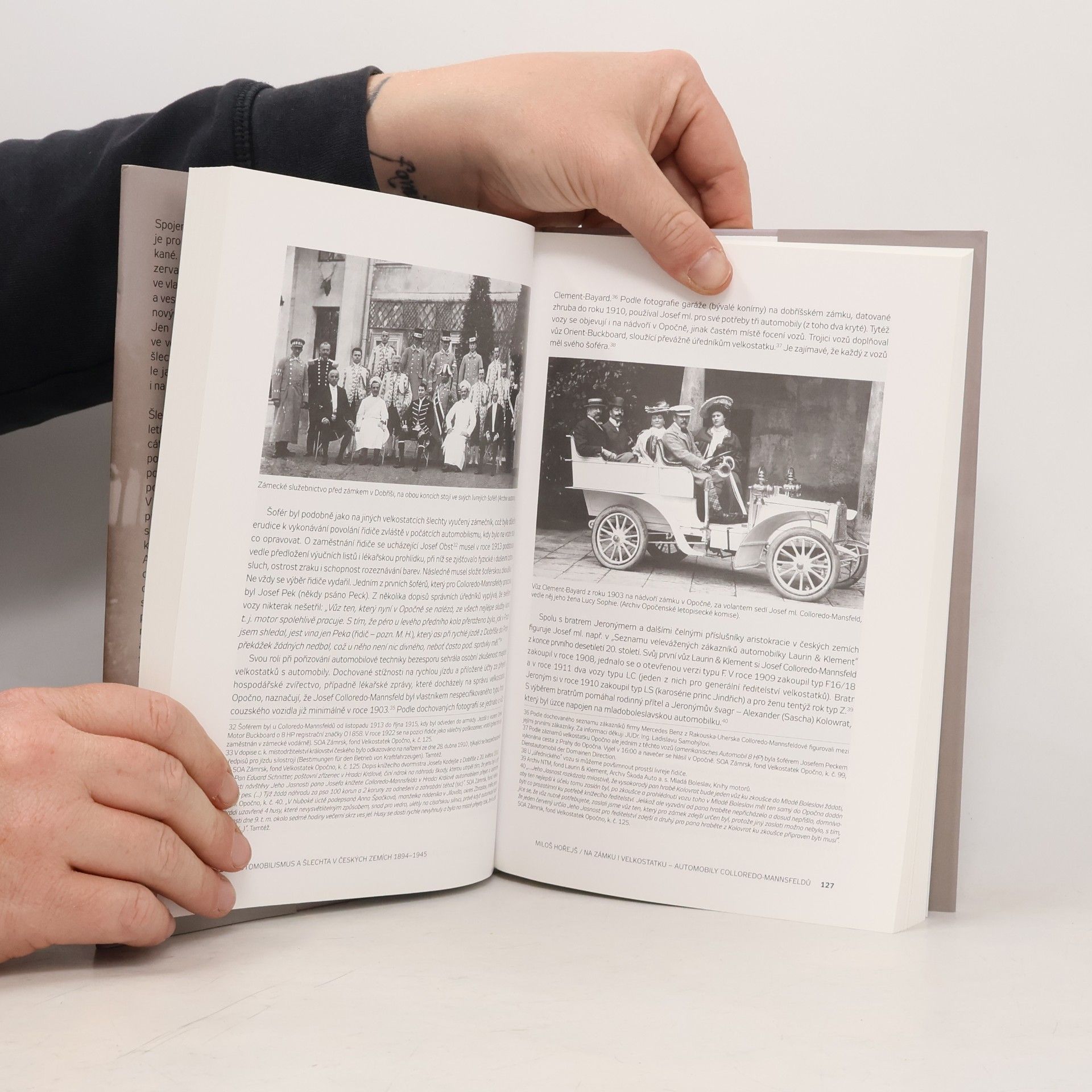 Jiří Křížek Automobilismus a šlechta v českých zemích 1894 - 1945