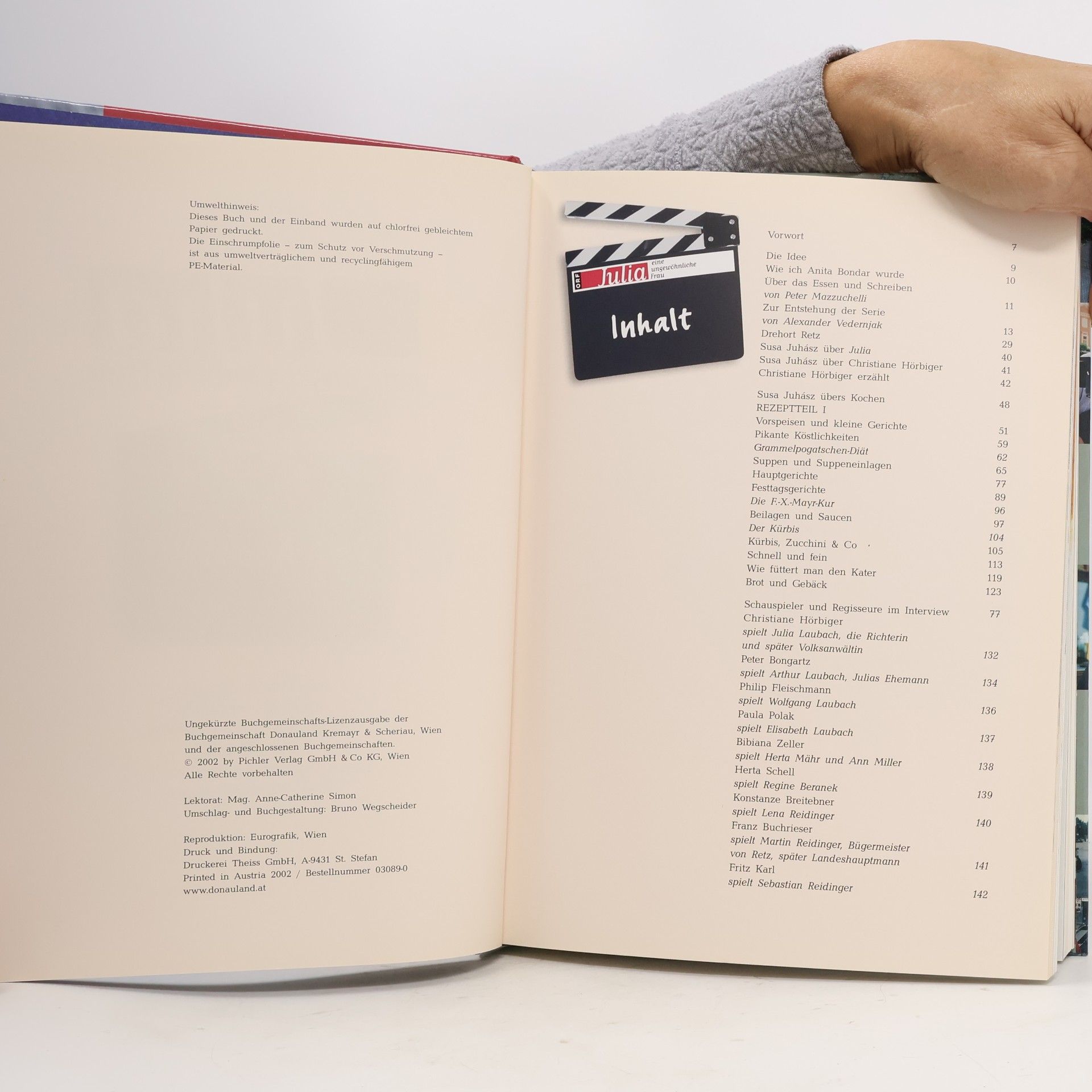 Susa Juhász Julia, eine ungewöhnliche Frau. Das Kochbuch