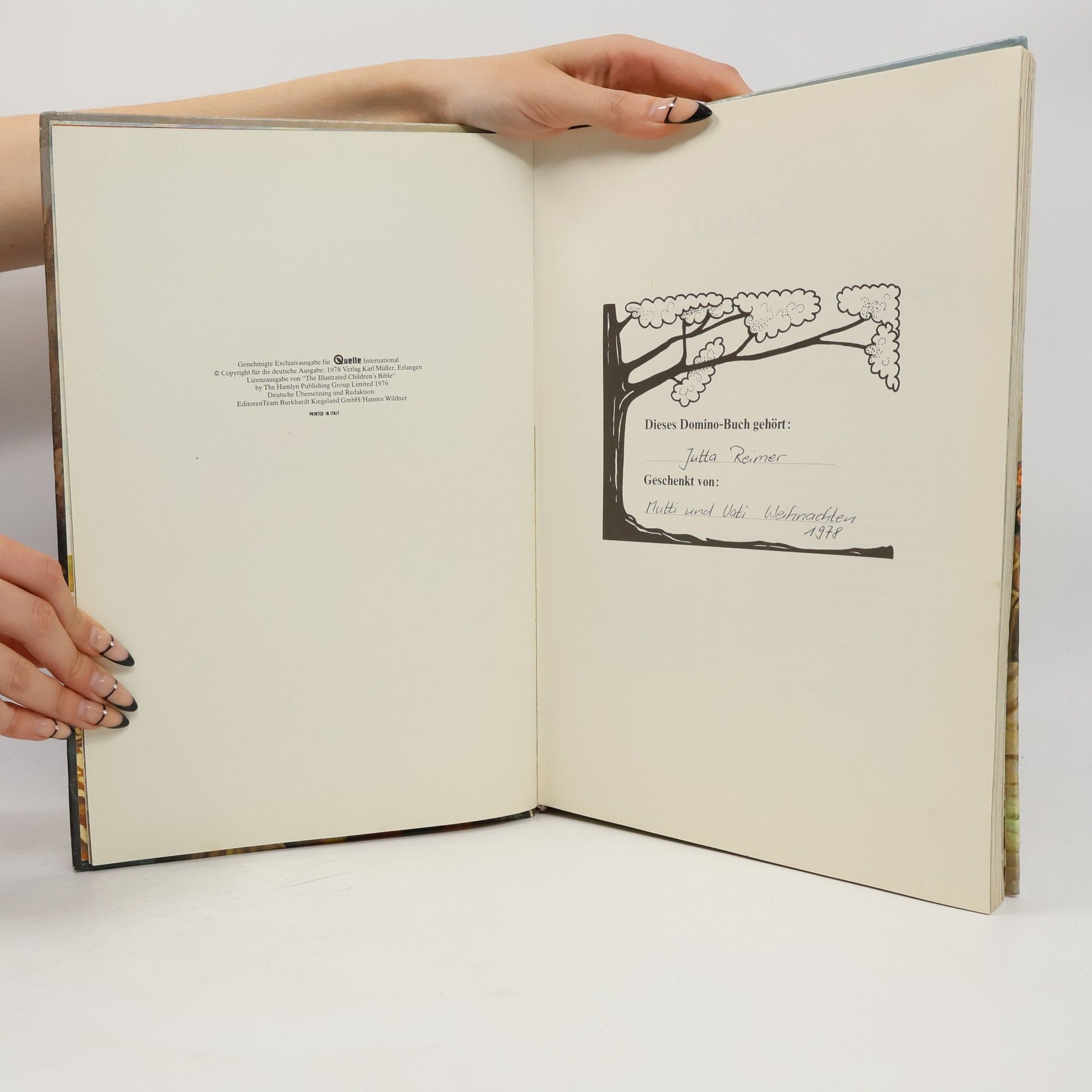 Autores varios Kinder Bibel in Farbe