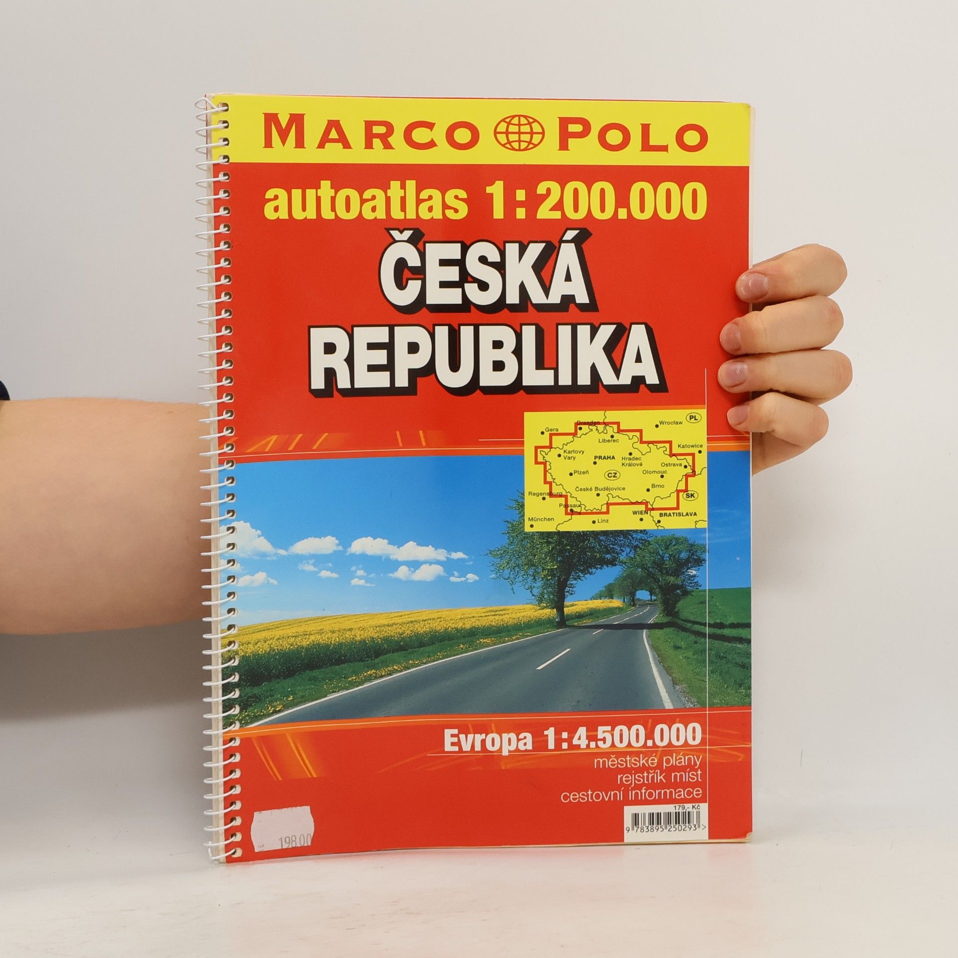 Kolektiv autorů Česká republika. Autoatlas 1:200 000