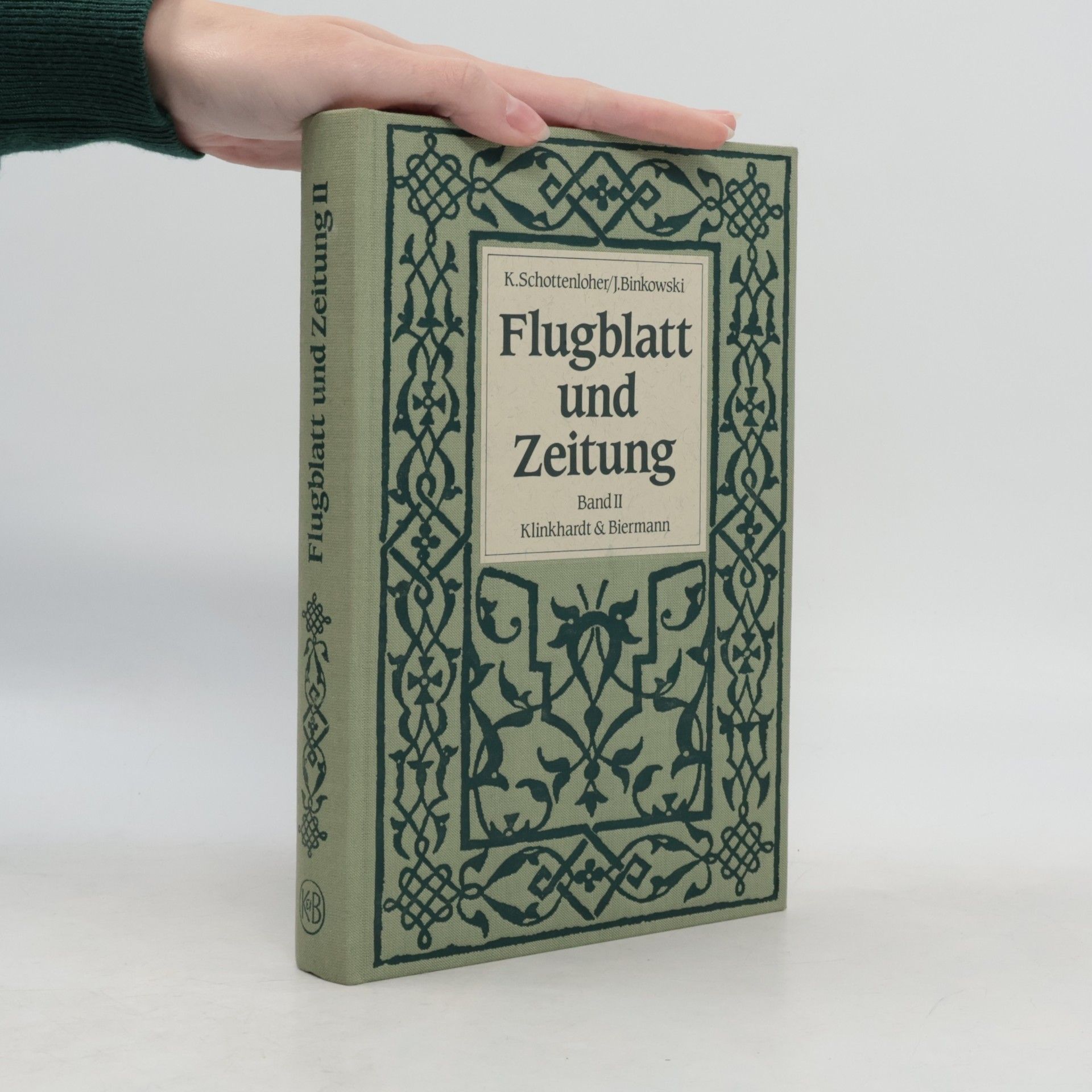 Flugblatt und Zeitung