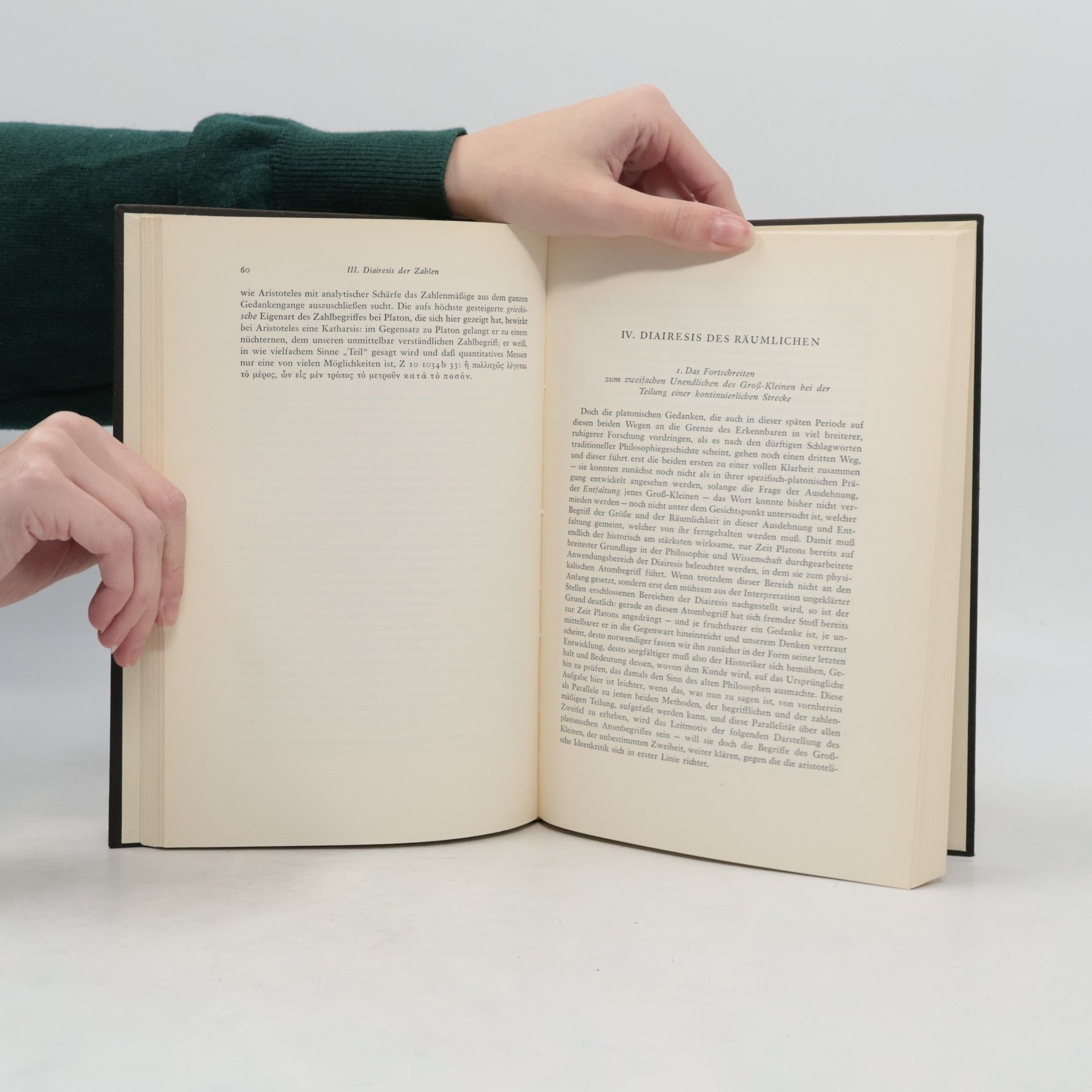 Julius Stenzel Zahl und Gestalt bei Platon und Aristoteles