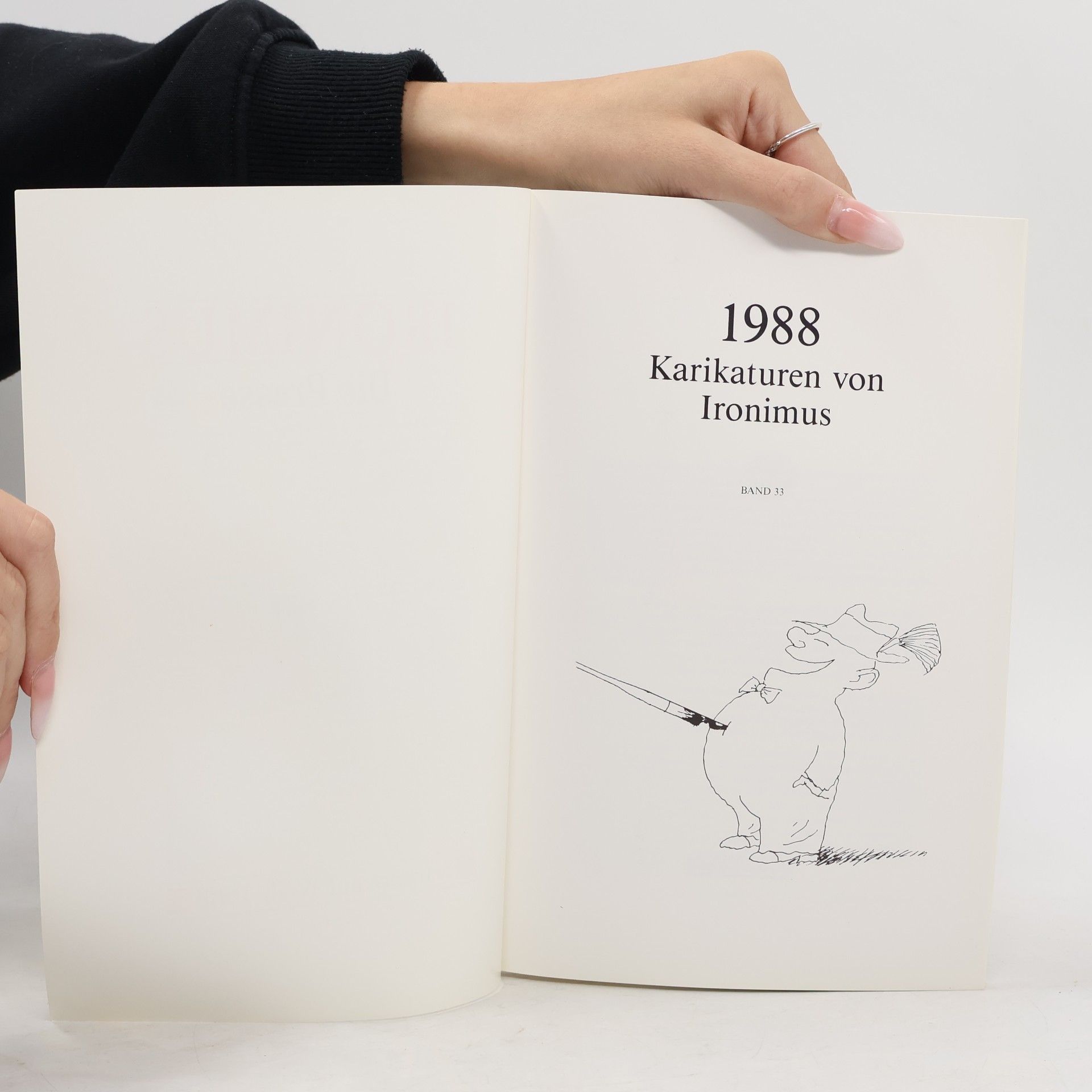 Ironimus Ironimus. Schwarz auf Weiß 1988