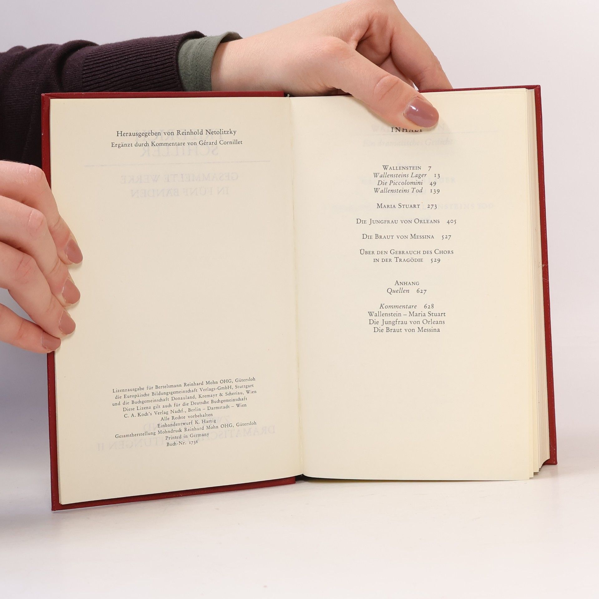 Friedrich Schiller Schiller Werke 2