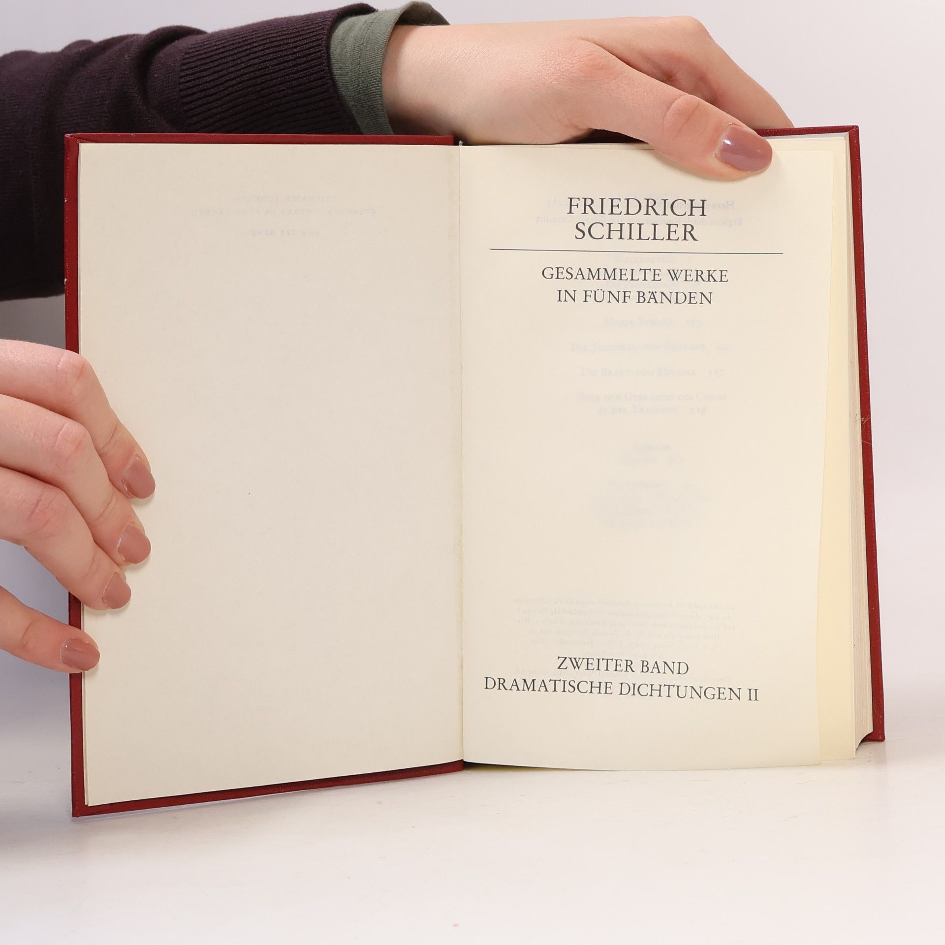 Friedrich Schiller Schiller Werke 2