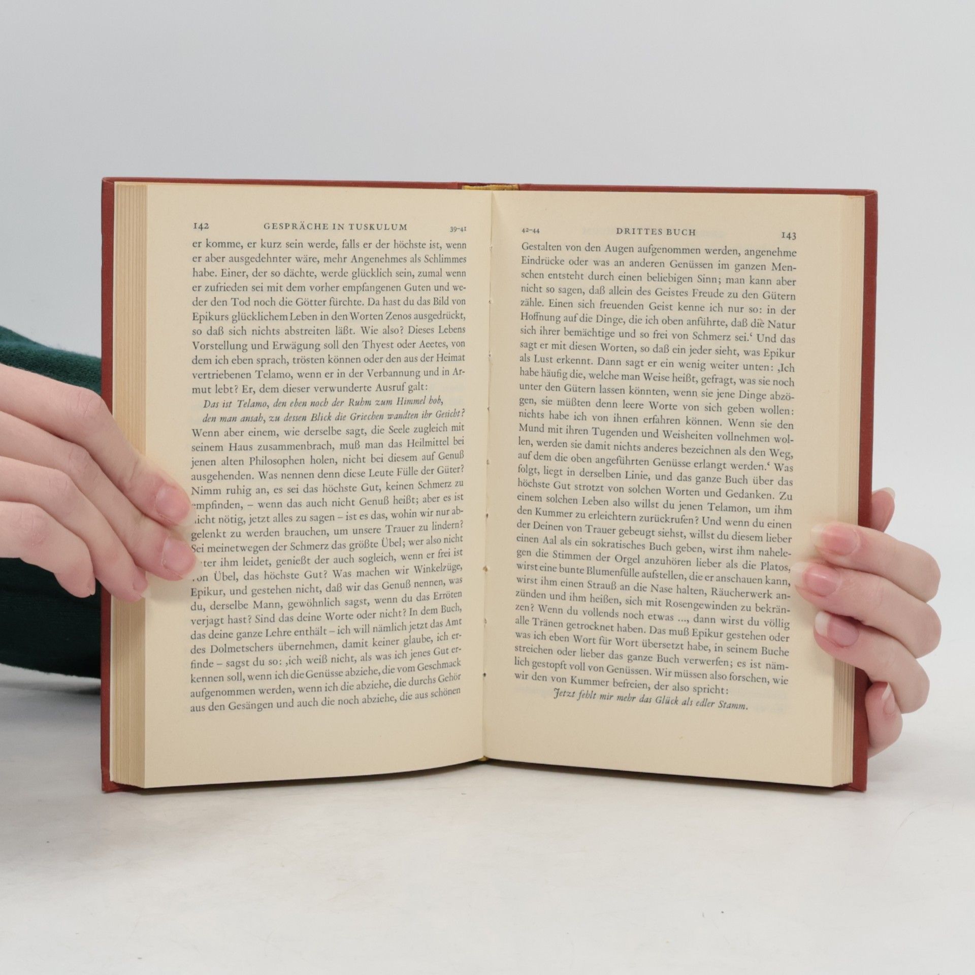 Marcus Tullius Cicero Gespräche in Tuskulum