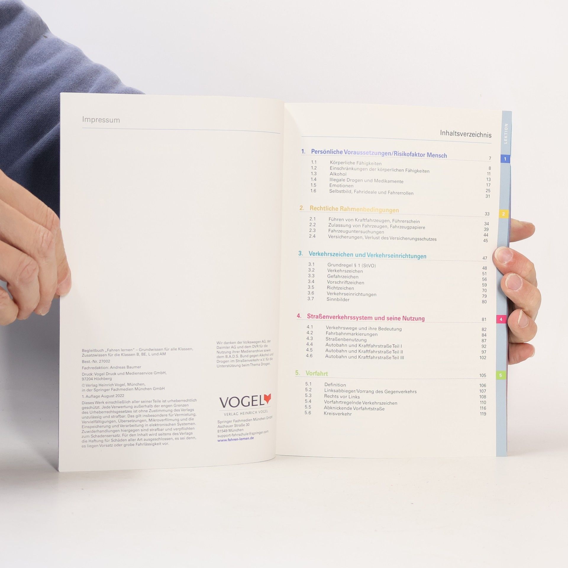 Autorenkollektiv Dein Begleitbuch zum Führerschein