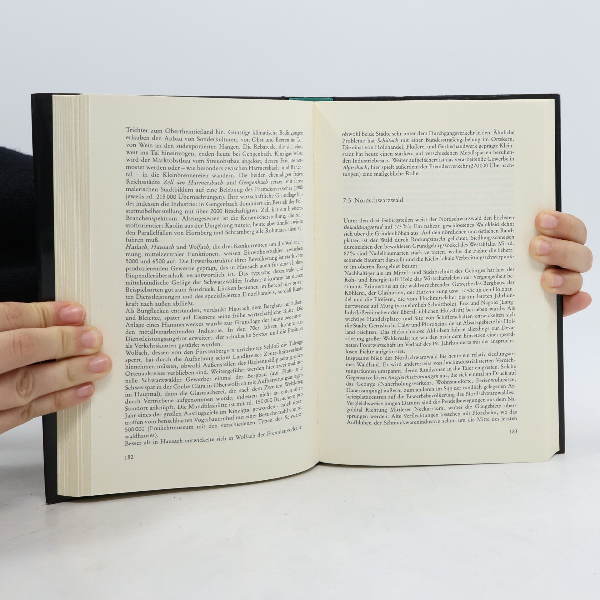 Christoph Borcherdt Schriften zur politischen Landeskunde Baden-Württembergs: Geographische Landeskunde von Baden-Württemberg