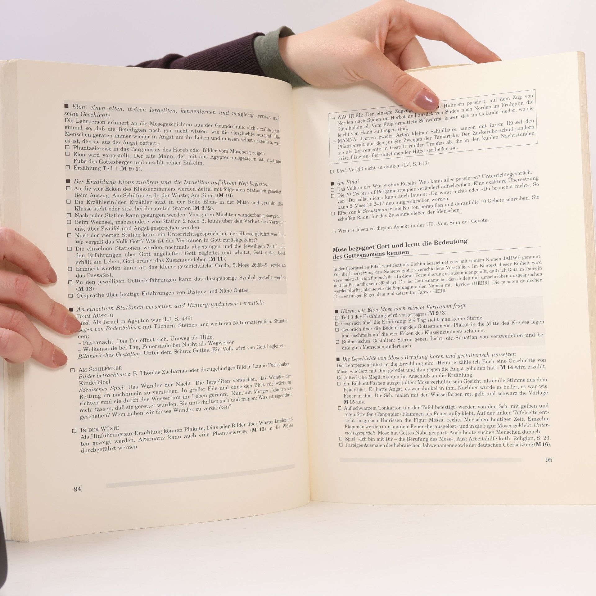 Eckhart Marggraf Unterrichtsideen Religion