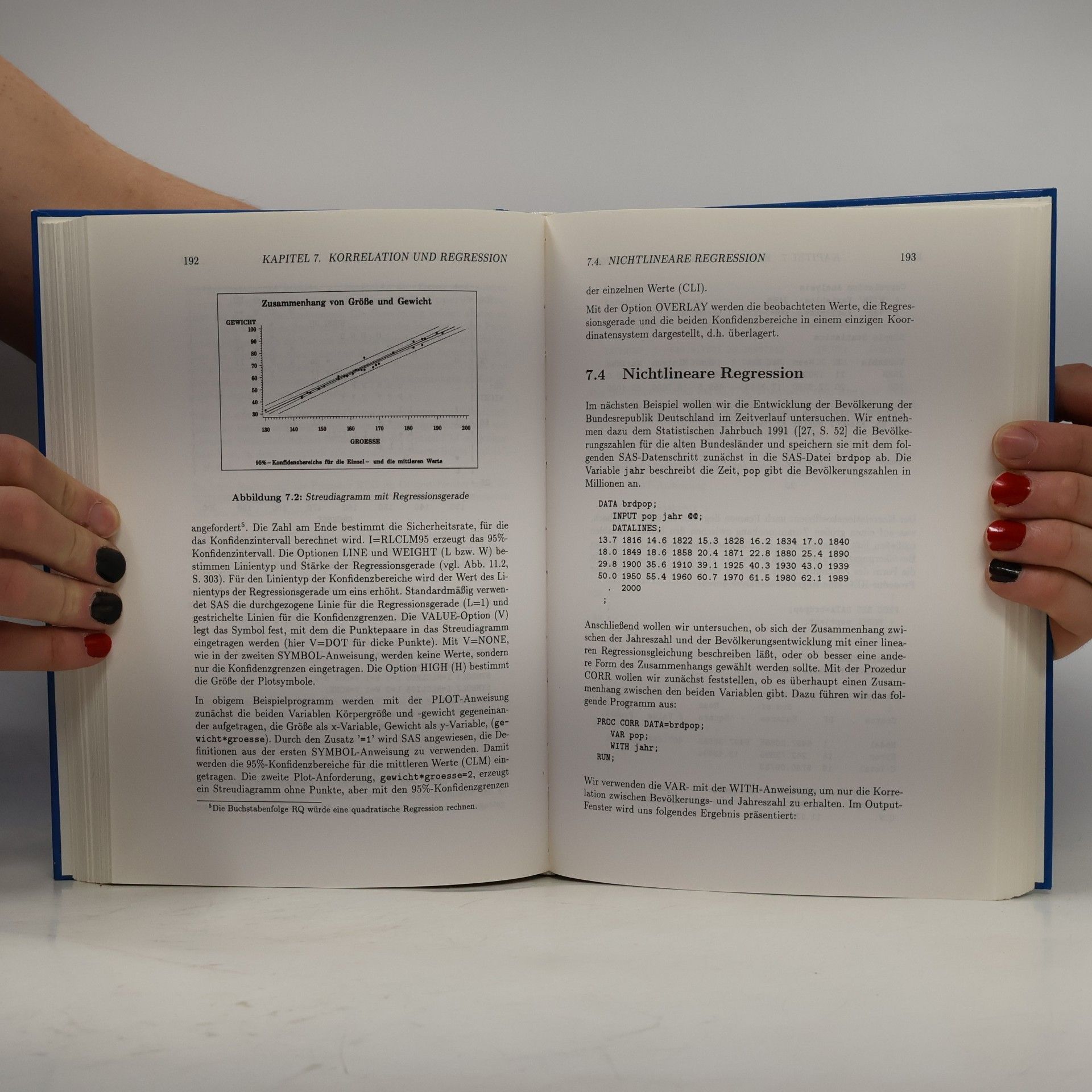 Alexander Graf Statistische und grafische Datenanalyse mit SAS