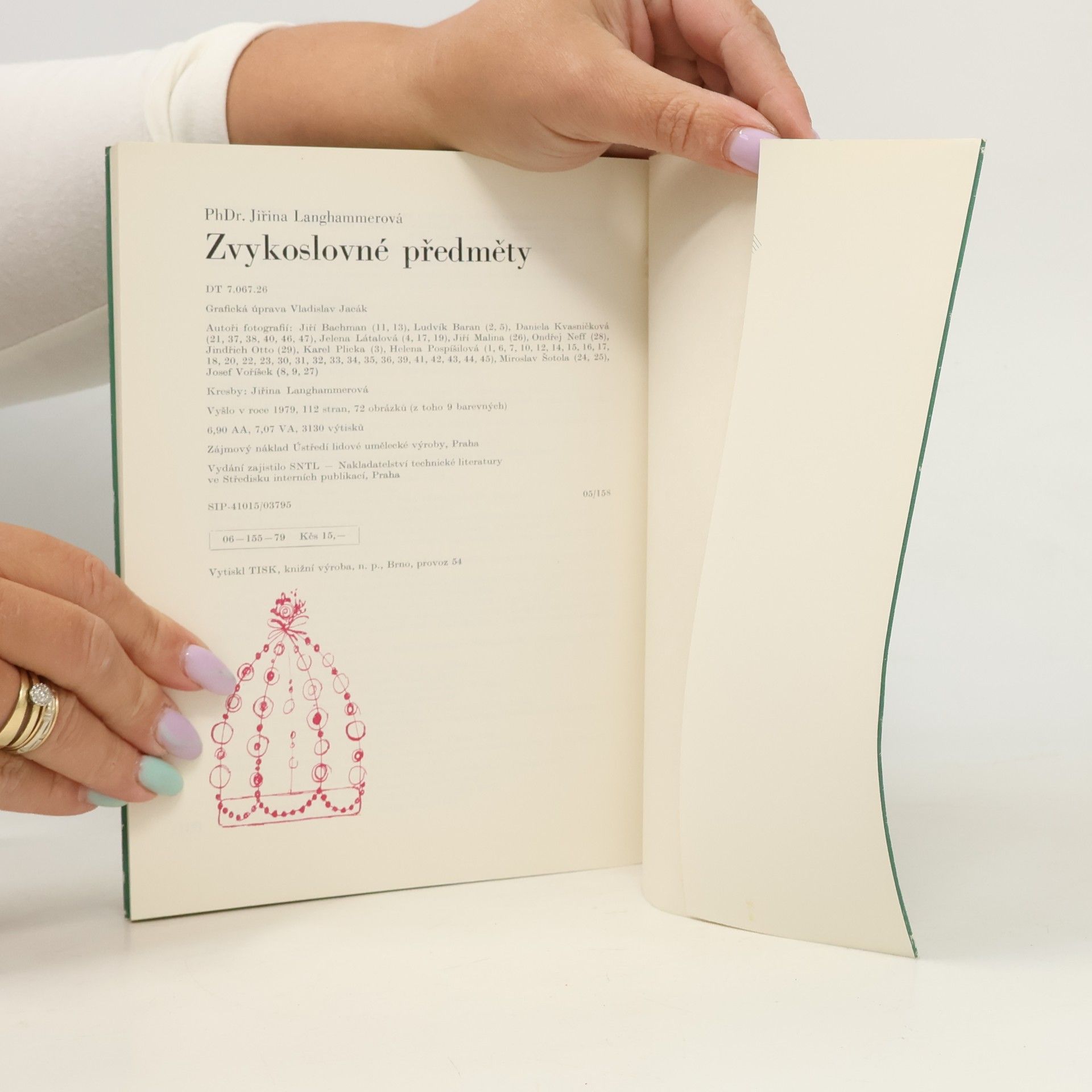 Jiřina Langhammerová Zvykoslovné předměty