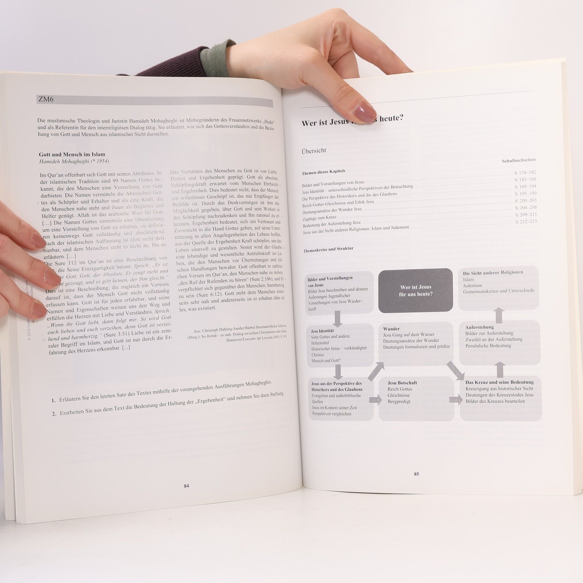 Kolektiv autorů Religionsbuch Oberstufe. Handreichungen für den Unterricht mit Zusatzmaterialien