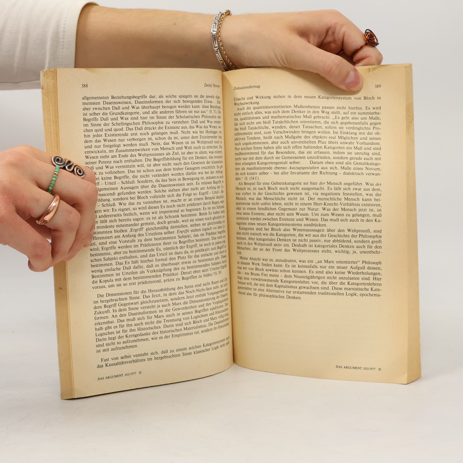 Various authors Das Argument 103