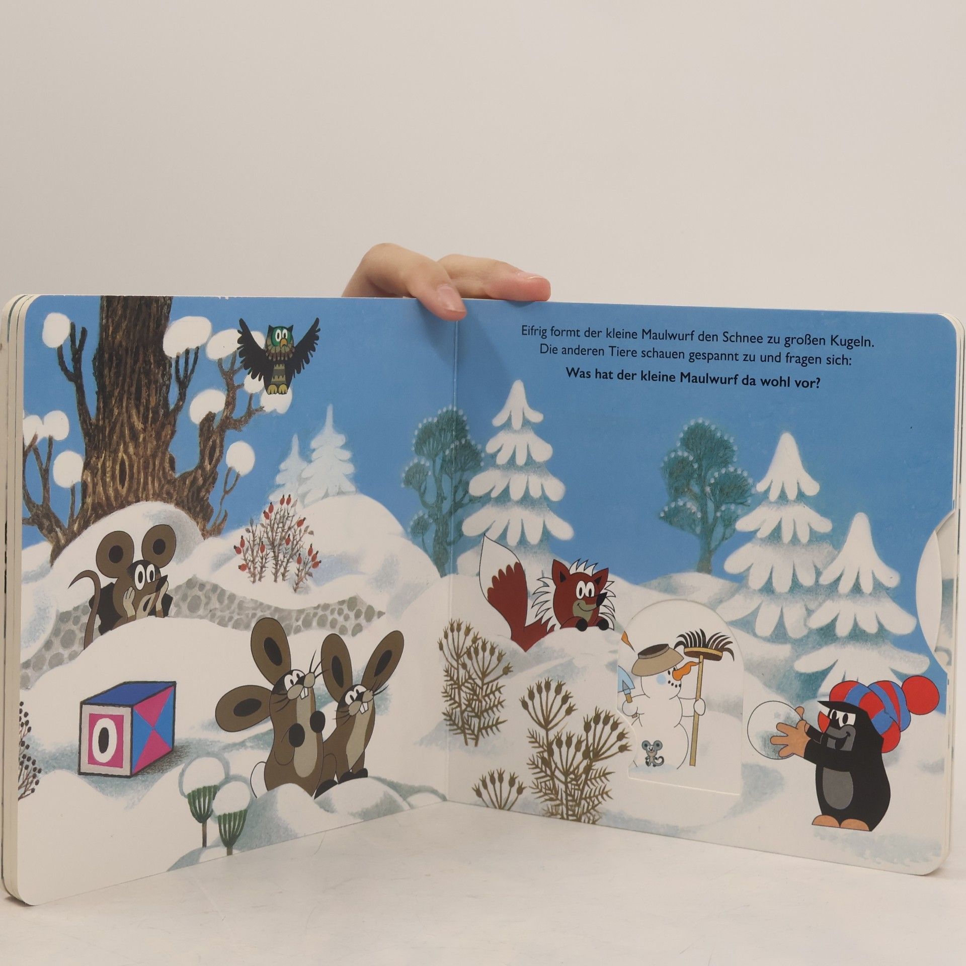 Zdeněk Miler Der kleine Maulwurf - mein erstes Winterspielbuch