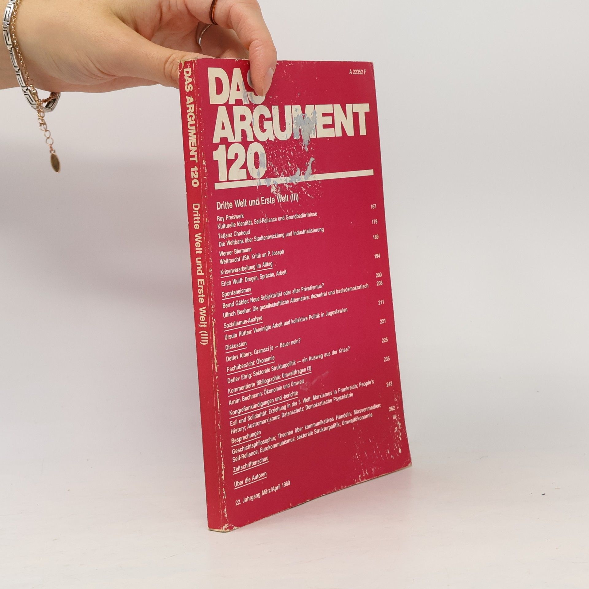 Various authors Das Argument 120