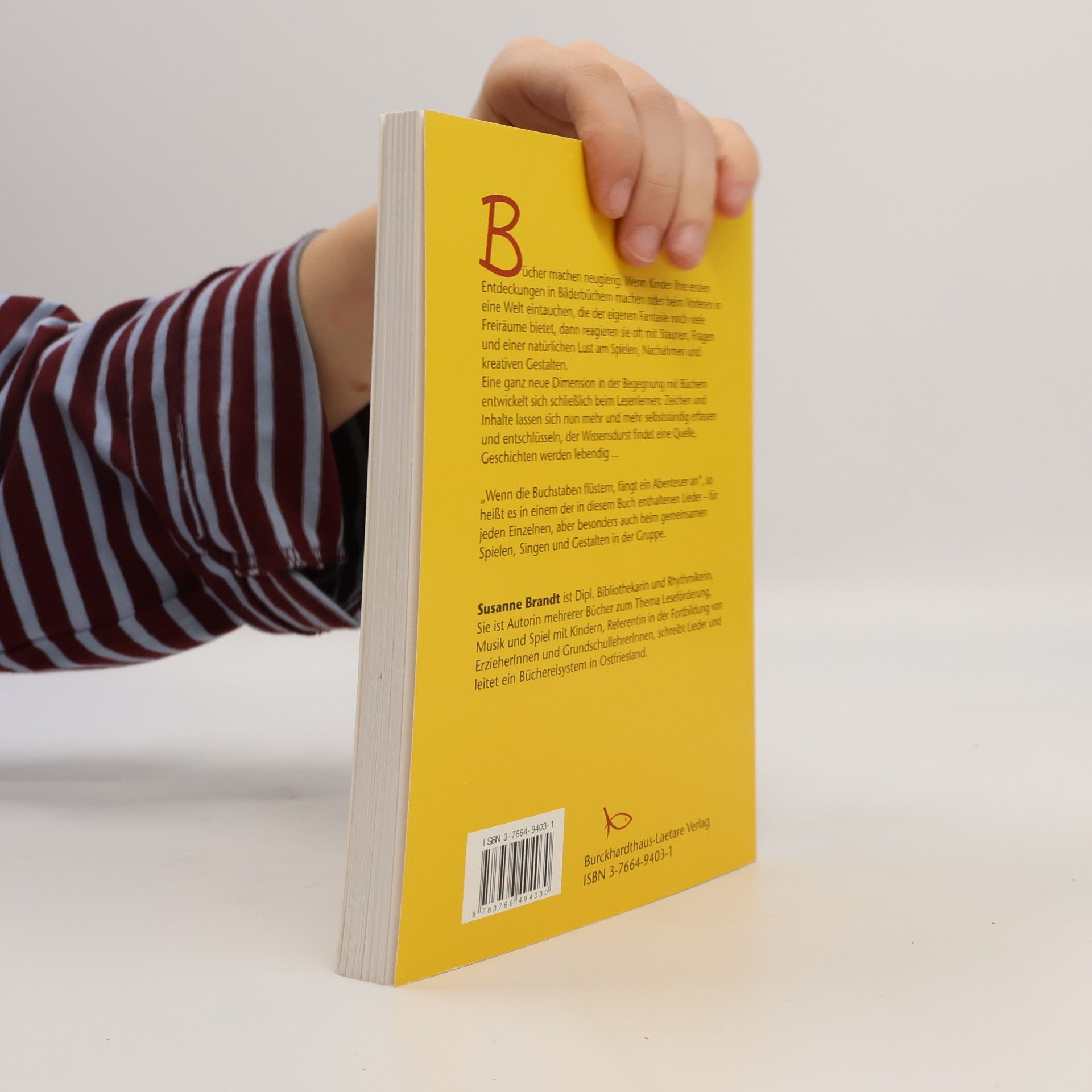 Susanne Brandt Wenn die Buchstaben flüstern