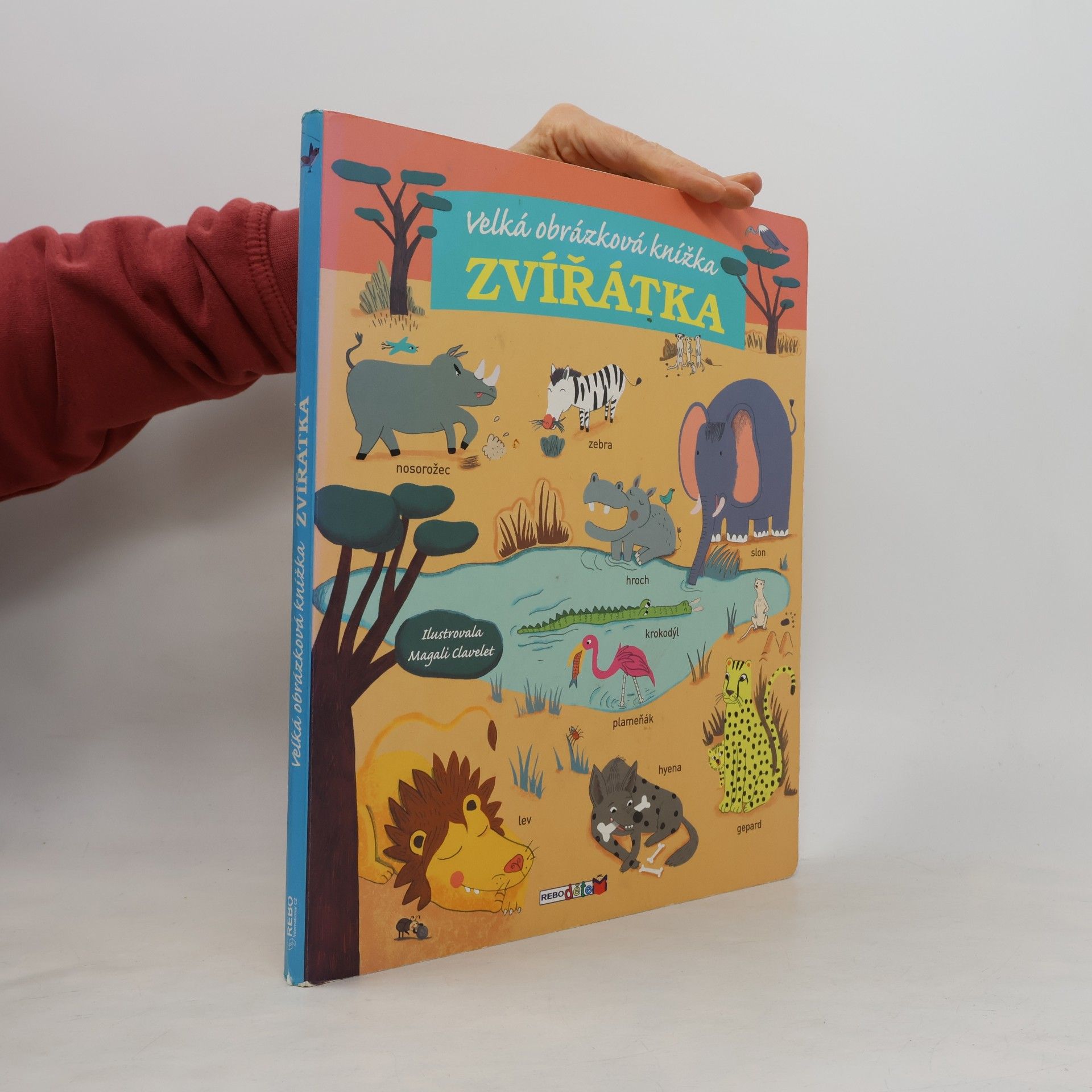 Magali Clavelet Zvířátka : velká obrázková knížka