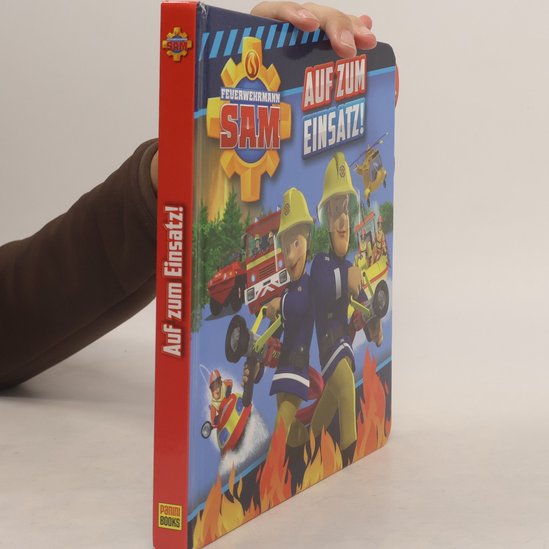 Panini Feuerwehrmann Sam - auf zum Einsatz! - Pappbilderbuch mit Register