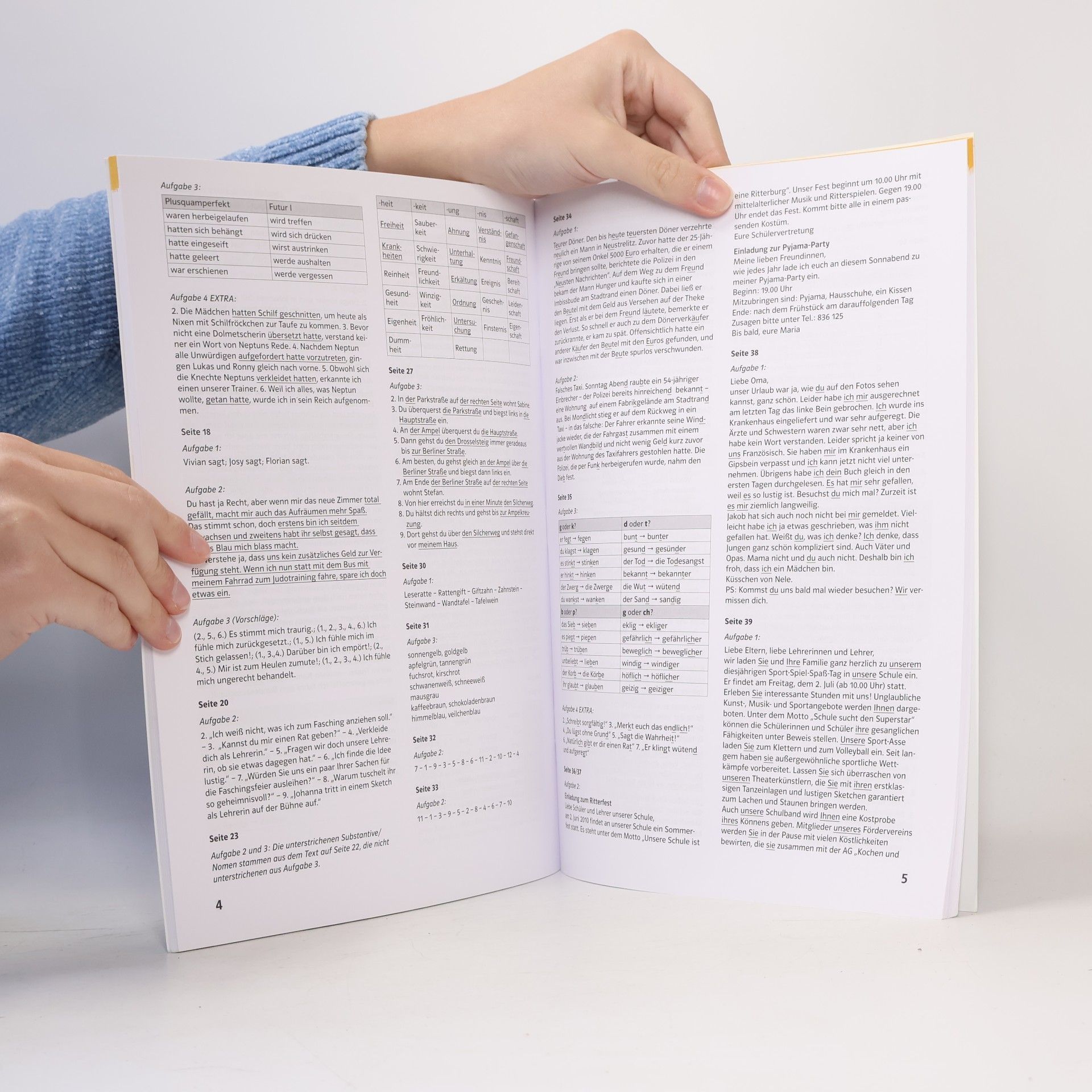 Sabine Utheß 6. Klasse, Arbeitsheft