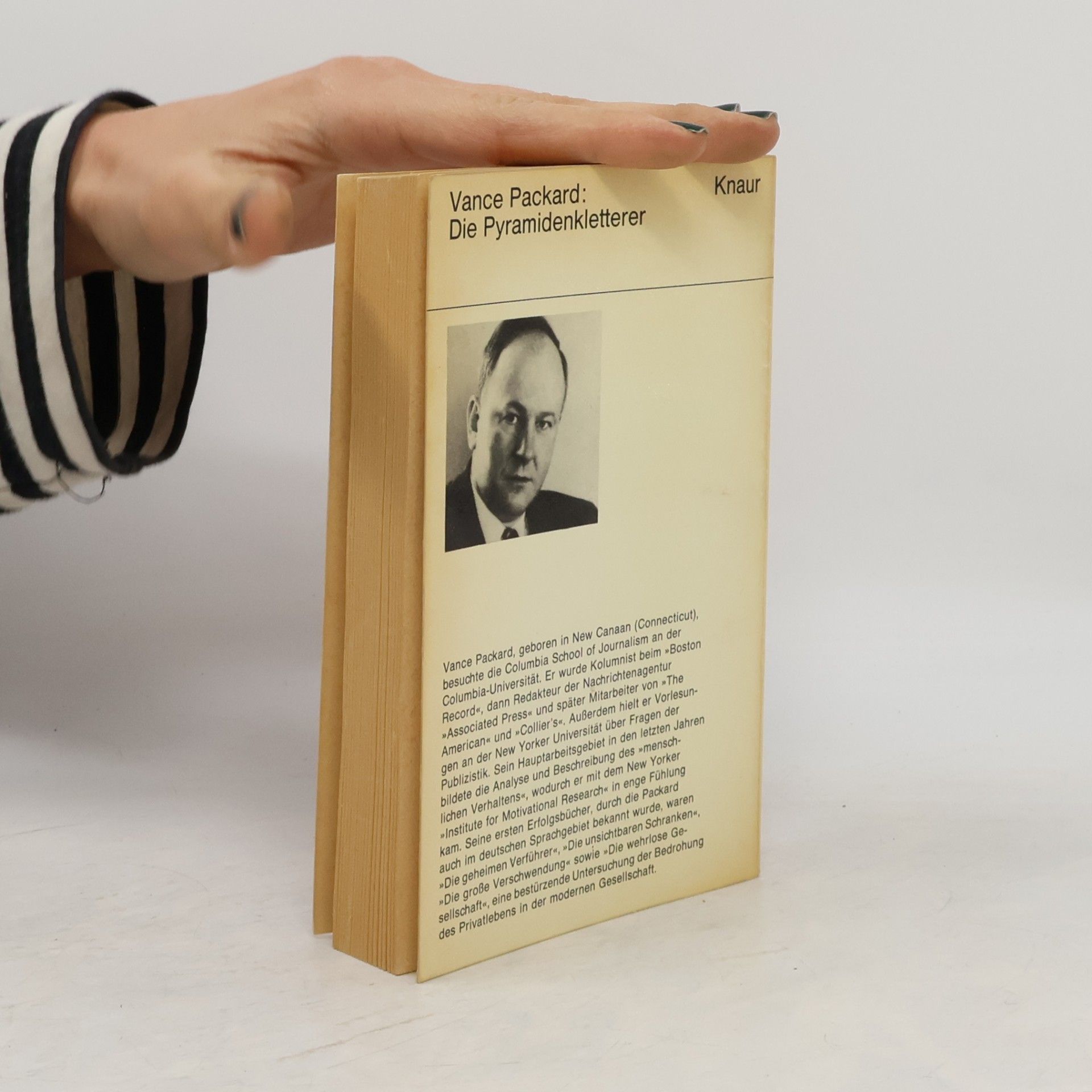 Vance Packard Die Pyramidenkletterer