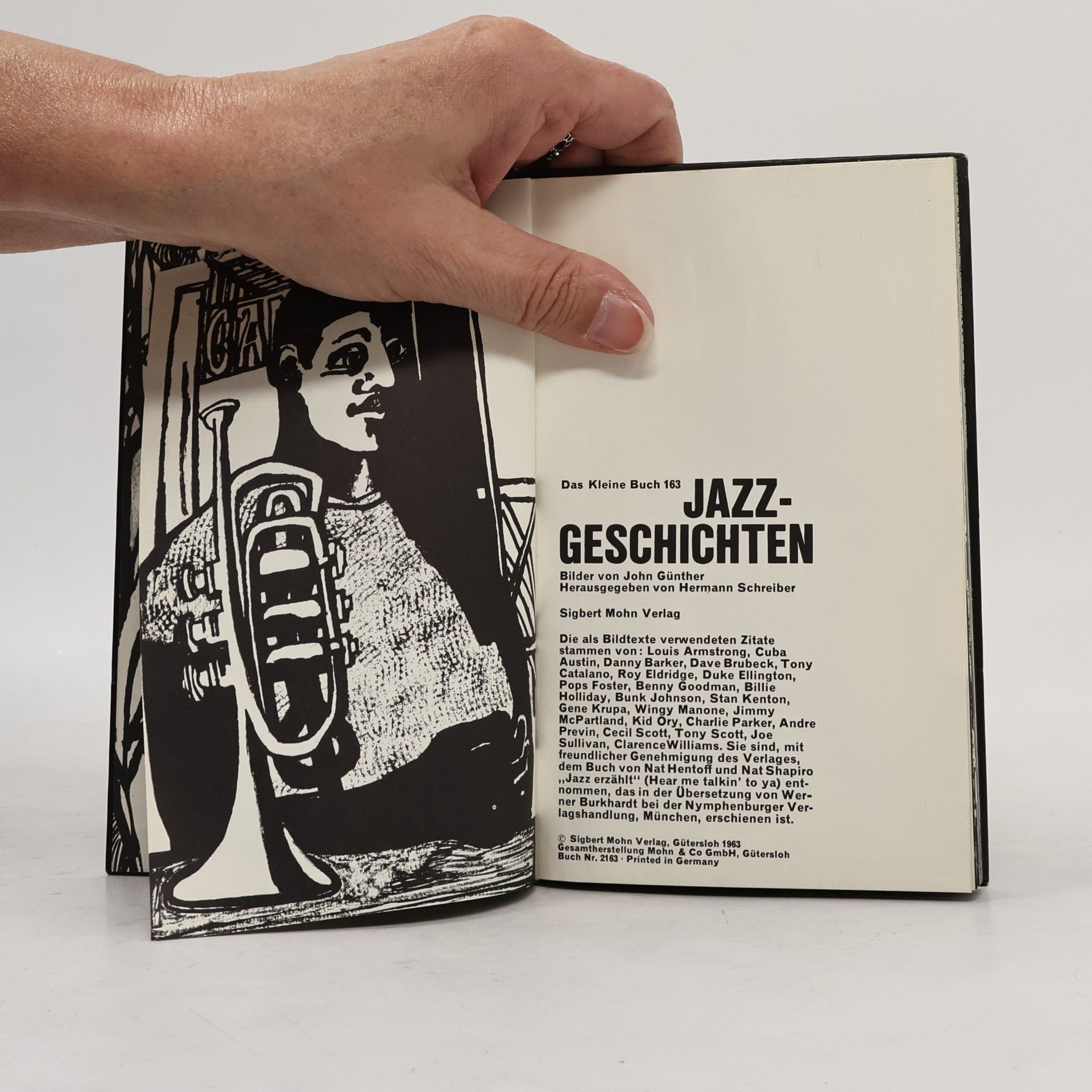 Hermann Schreiber Jazz-Geschichten