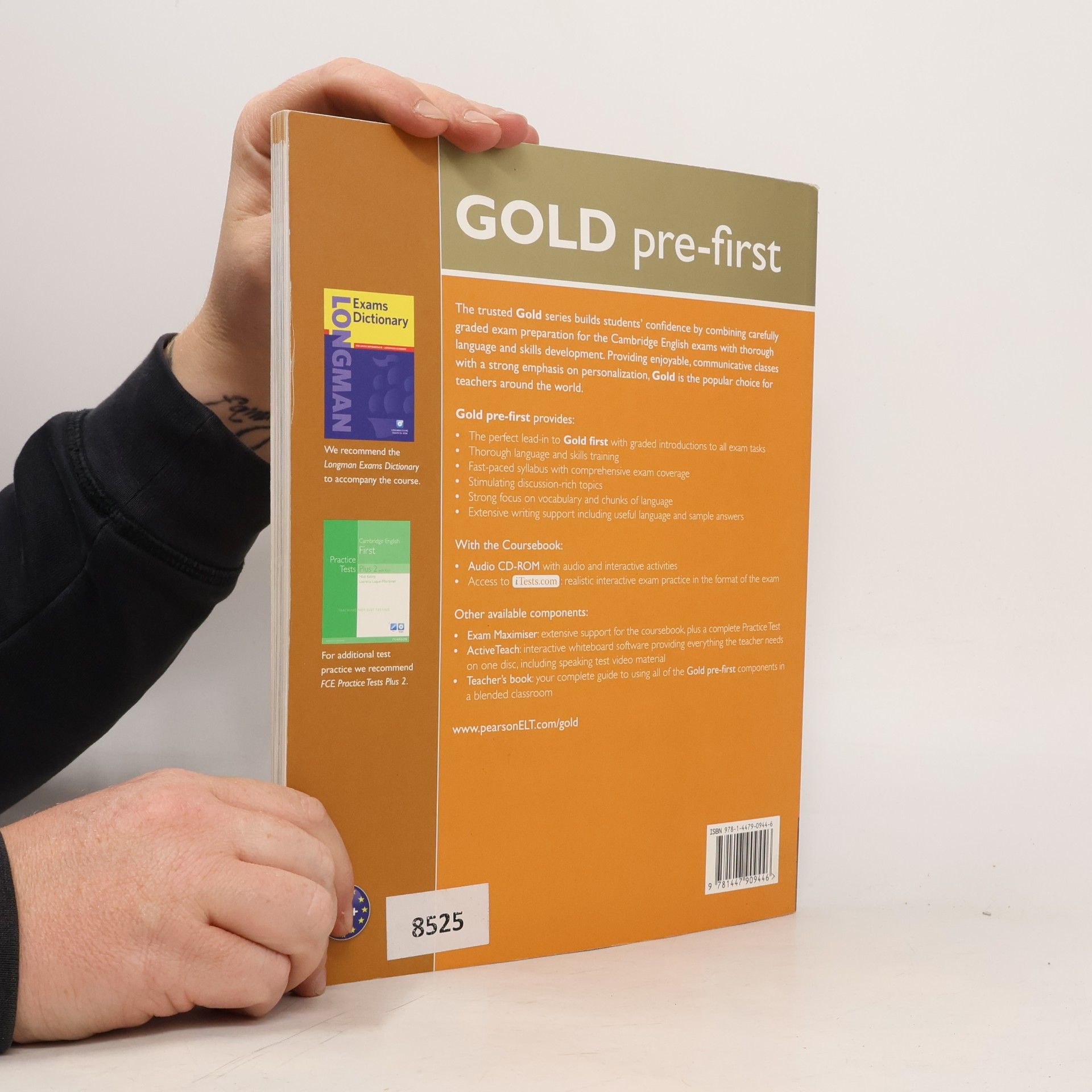 Jon Naunton New Gold Pre-First Coursebook (with CD-ROM incl. Class Audio)