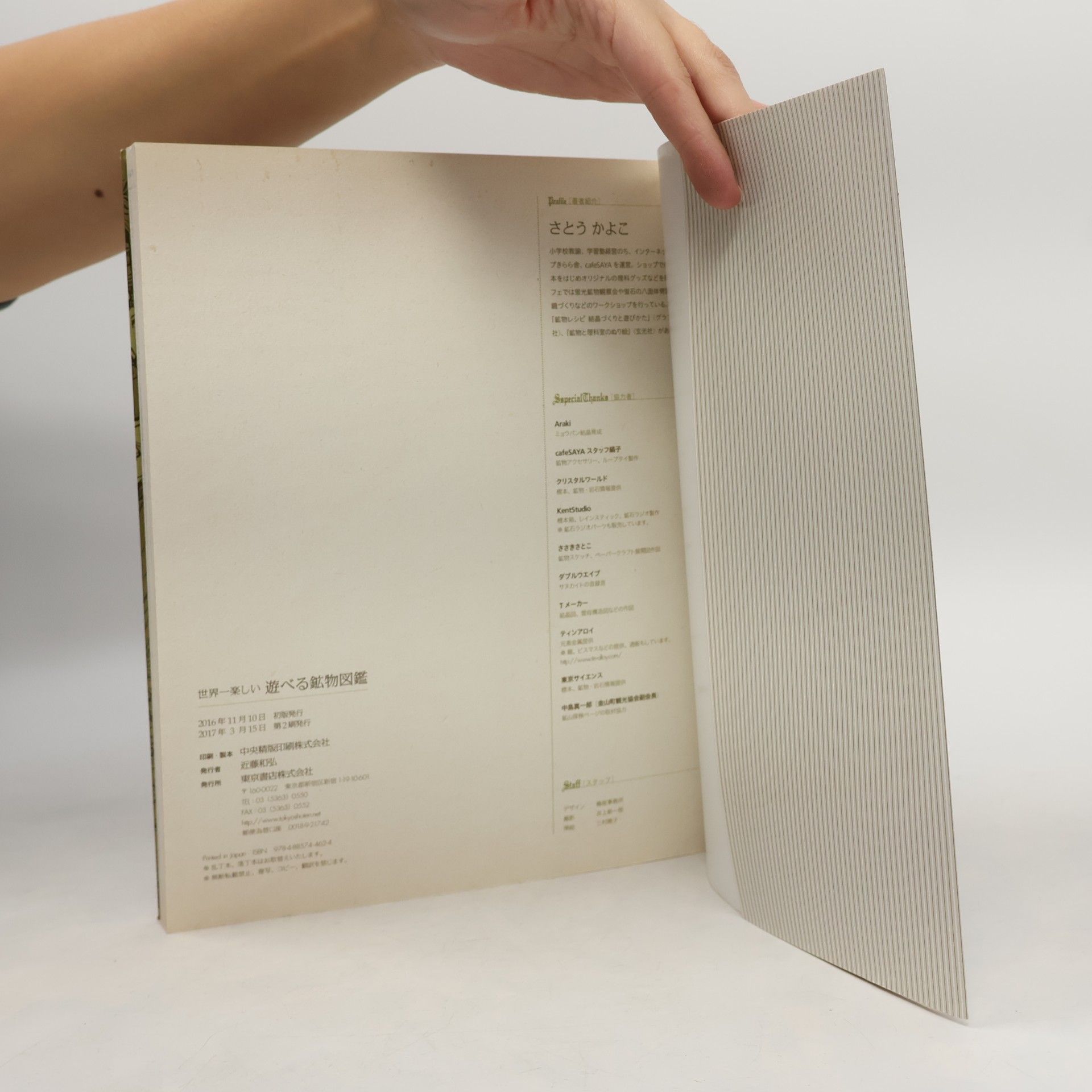 Kayoko Satō 世界一楽しい 遊べる鉱物図鑑
