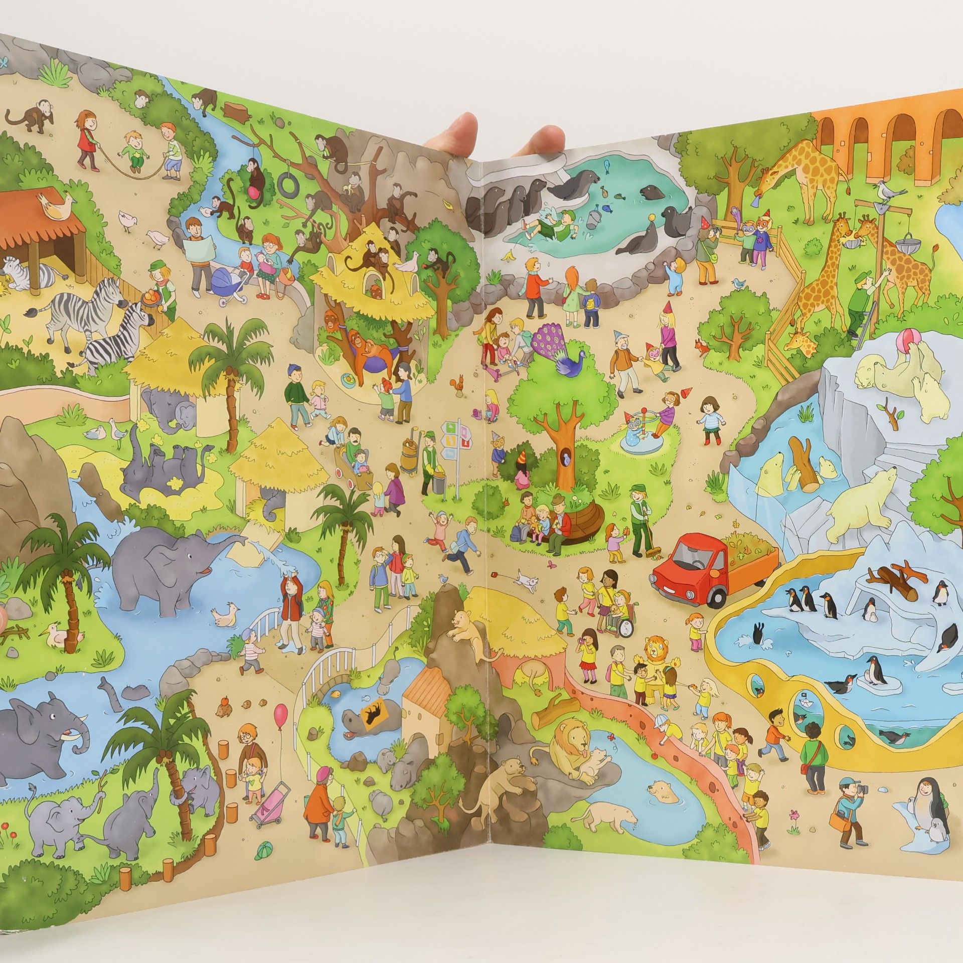 Autorenkollektiv Das groβe Zoo Wimmelbuch