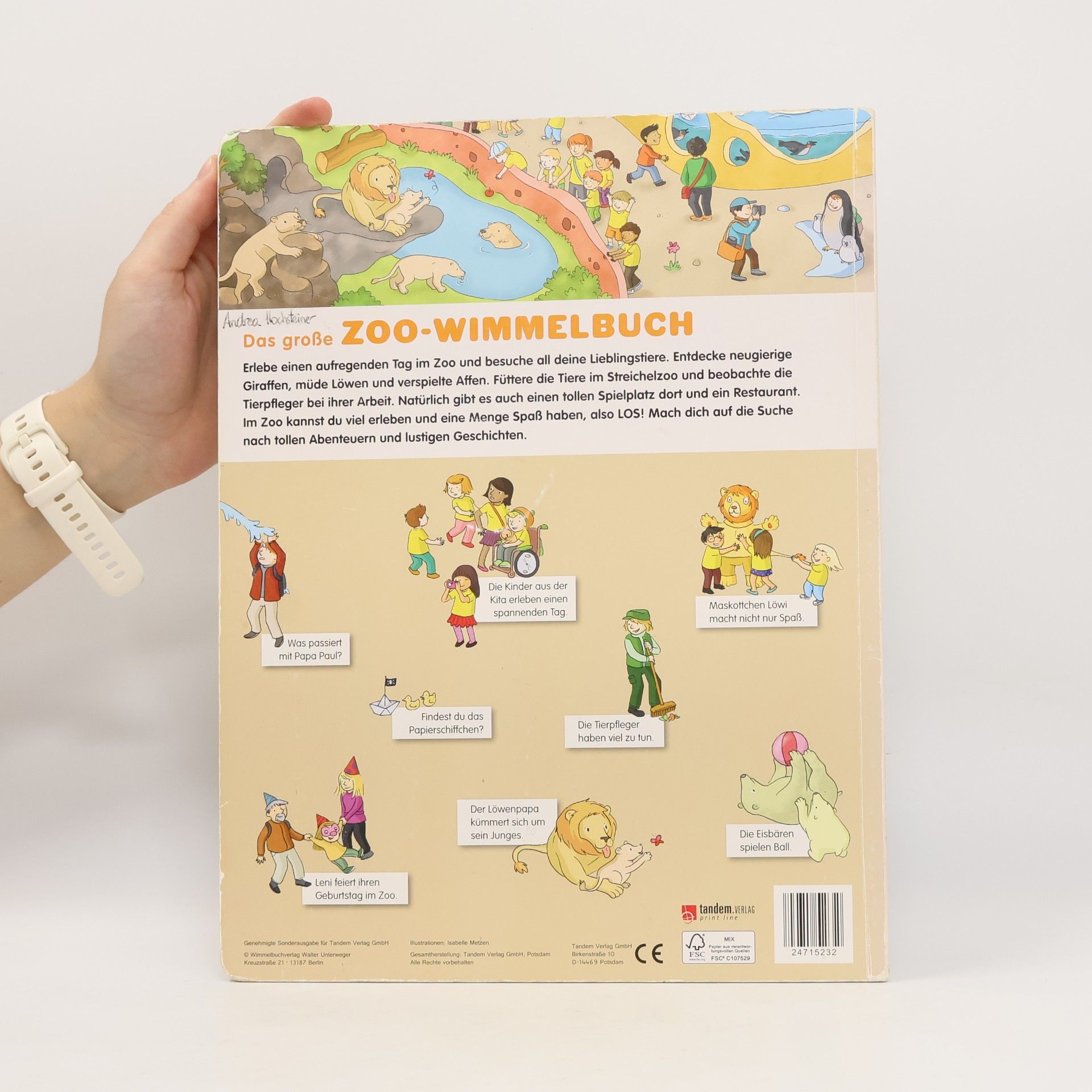 Autorenkollektiv Das groβe Zoo Wimmelbuch