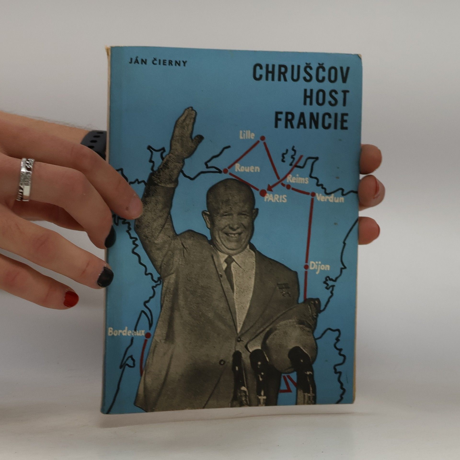 Ján Čierny Chruščov host Francie