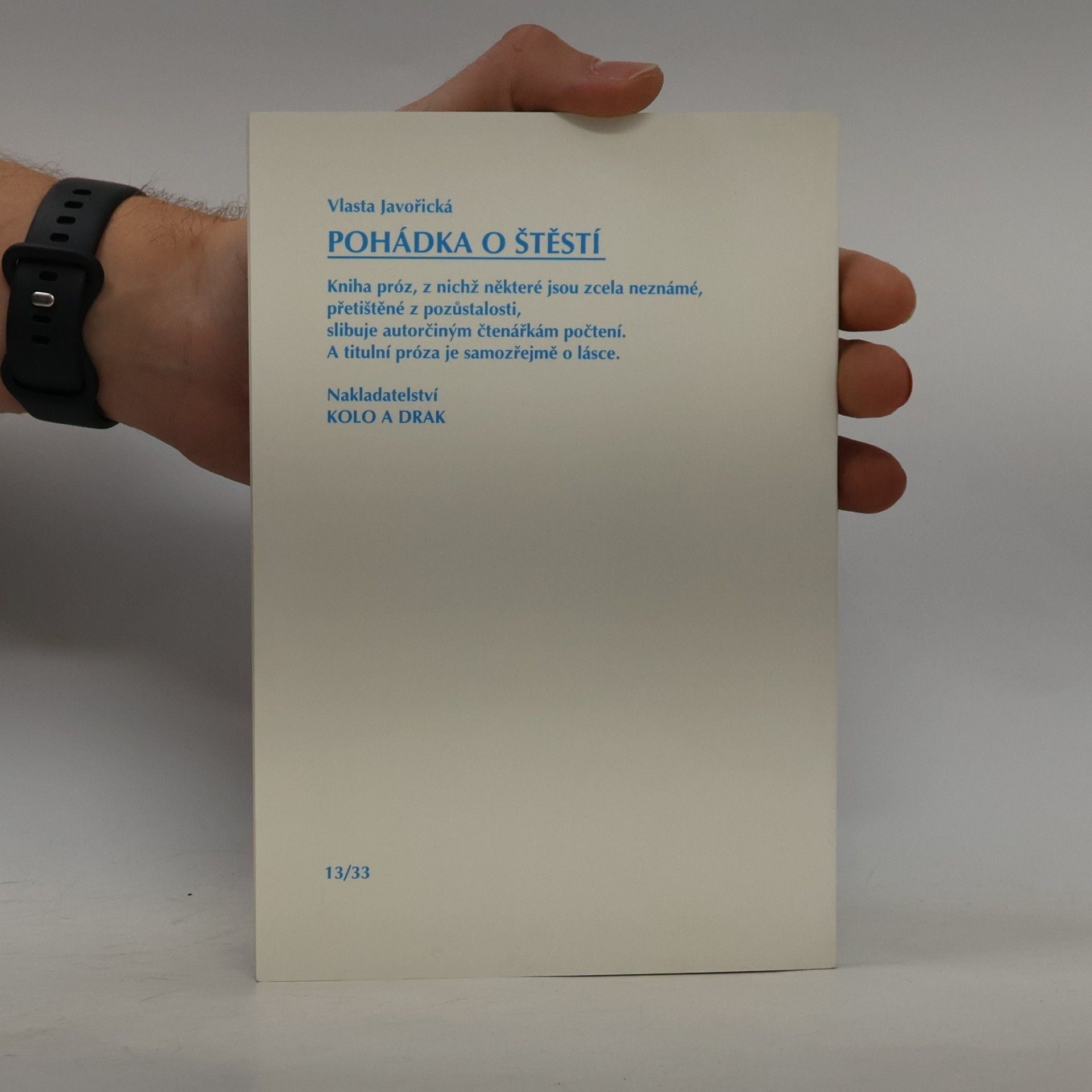 Vlasta Javořická Pohádka o štěstí