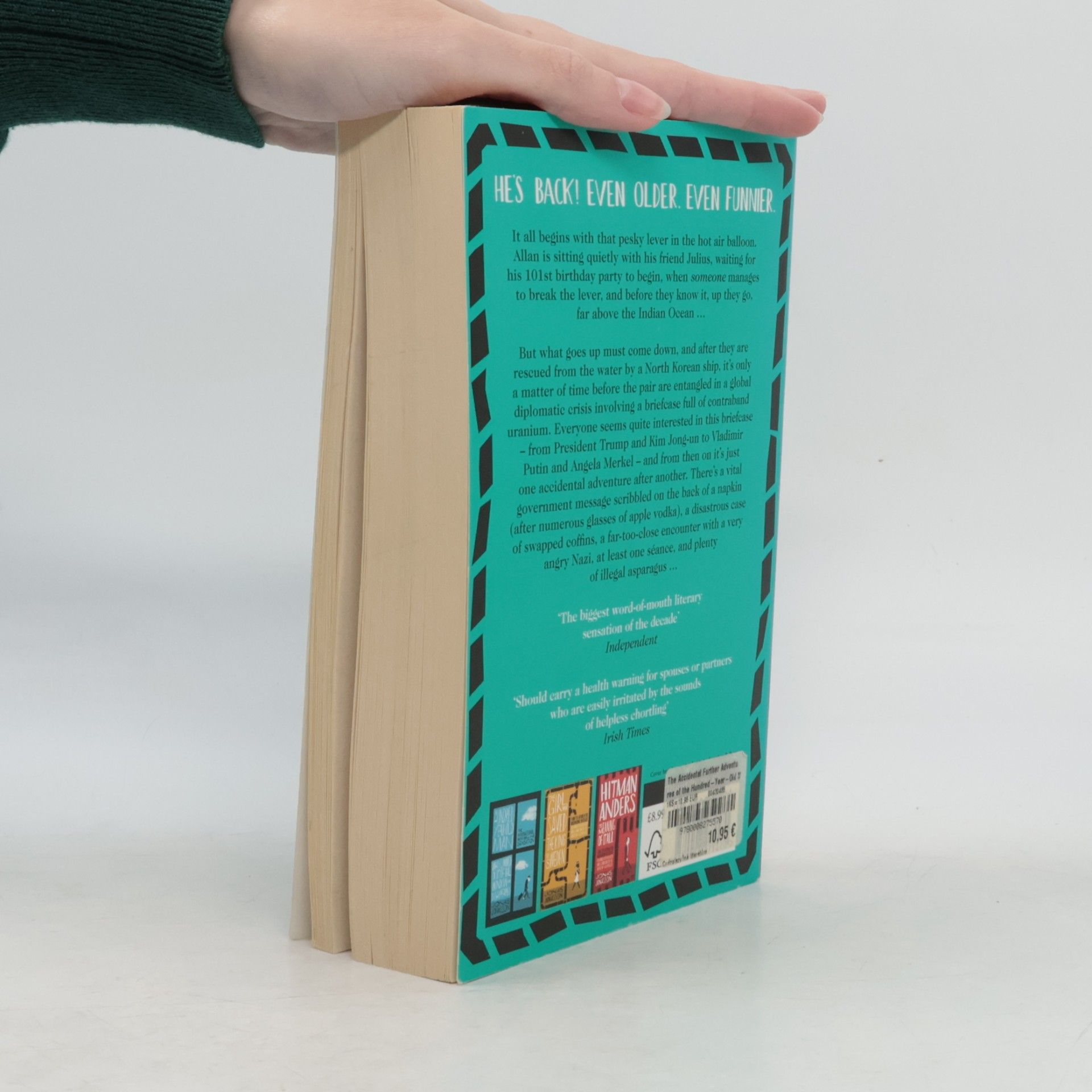 Jonas Jonasson The accidental further adventures of the hundred-year-old man