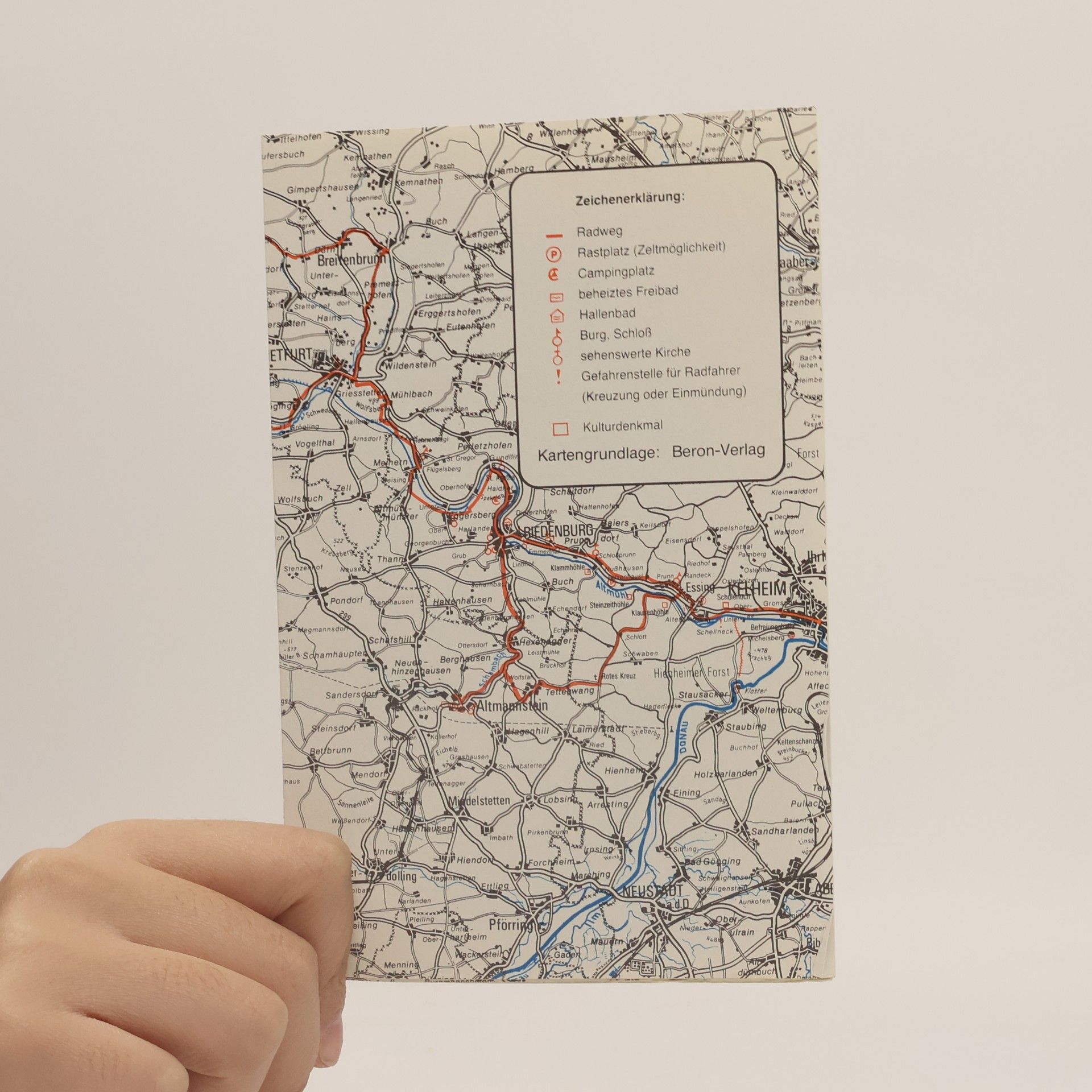 Walter E. Keller Radwandern an der Altmühl
