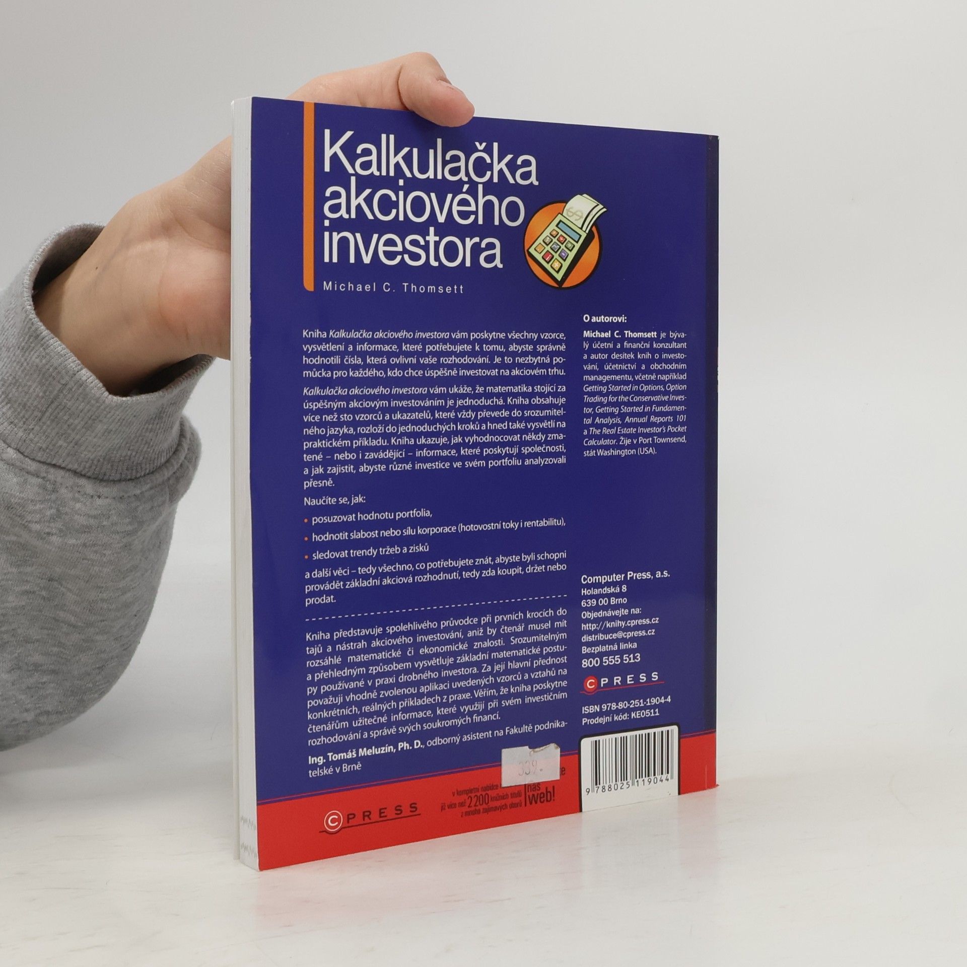 Michael C. Thomsett Kalkulačka akciového investora