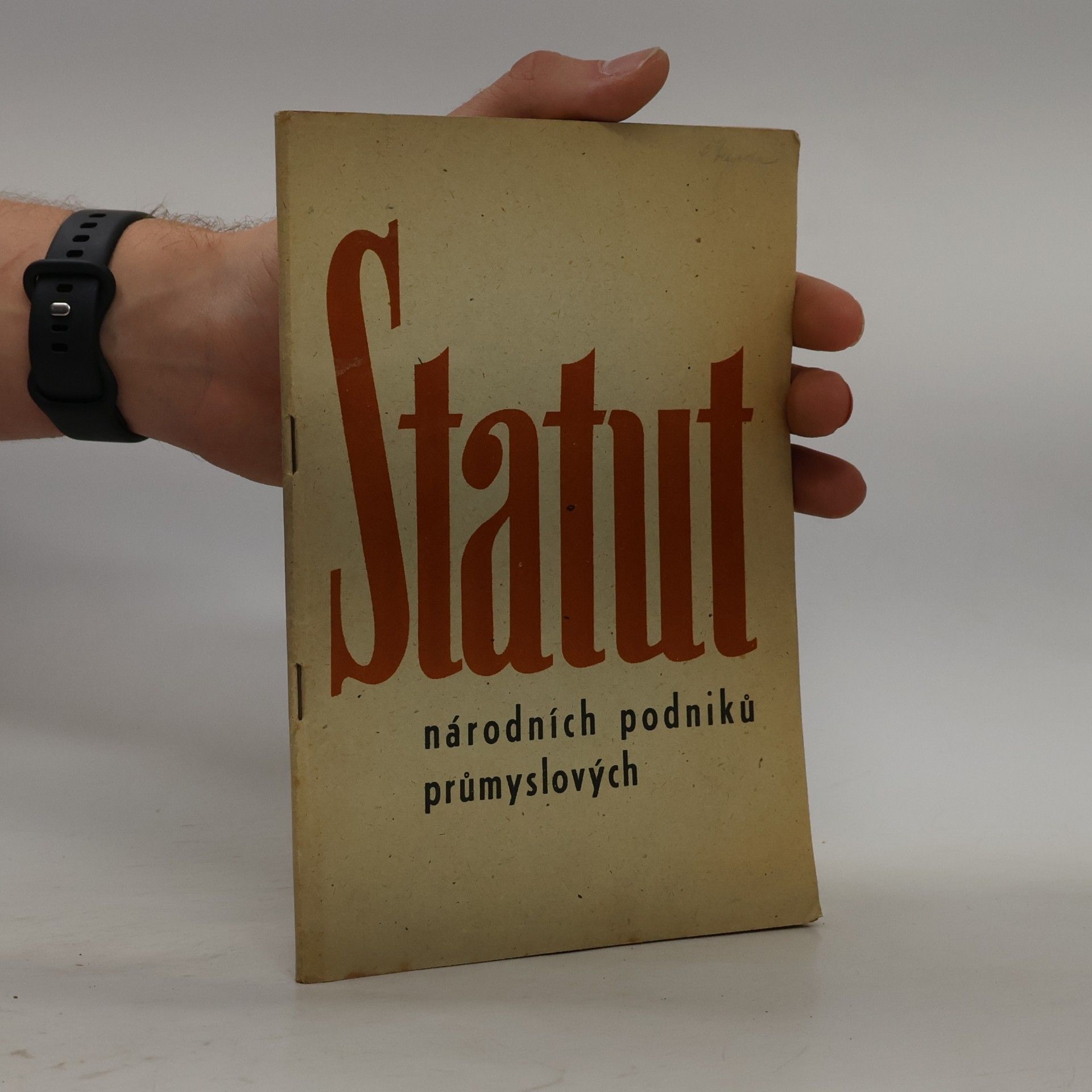 Kolektiv autorů Statut národních podniků průmyslových