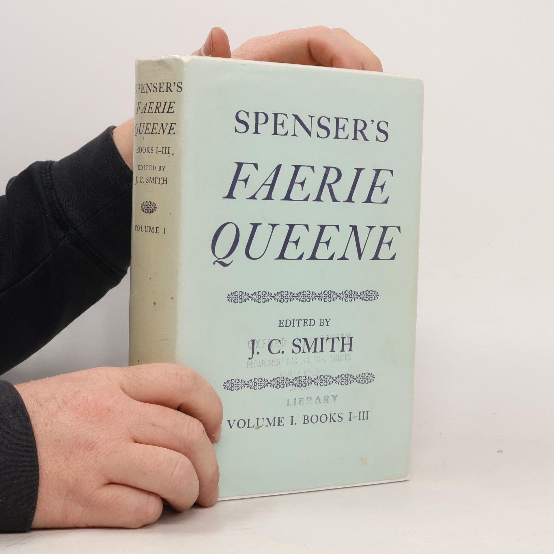 Edmund Spenser Faerie Queene. Volume I. Books I.-III.
