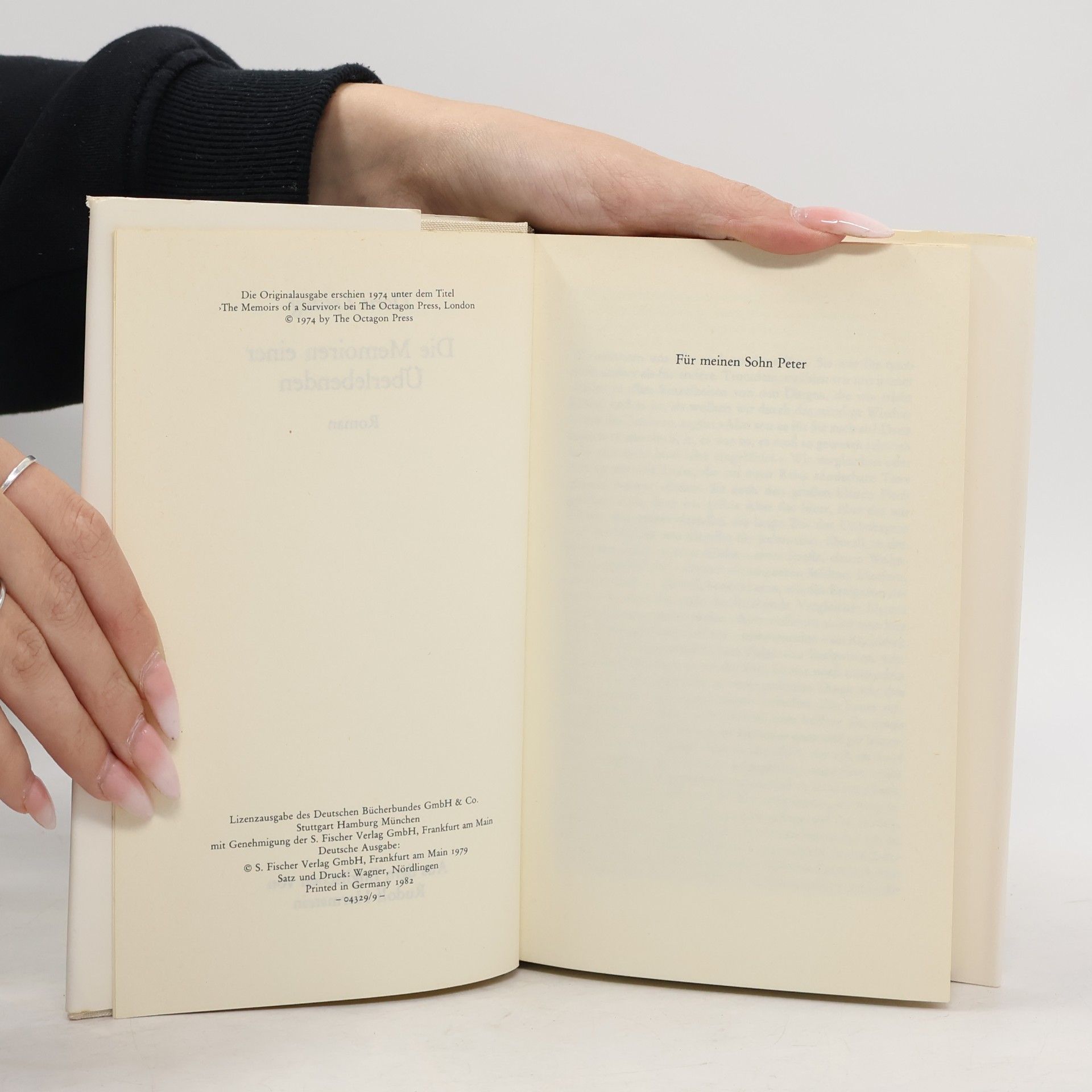 Doris Lessing Die Memoiren einer Überlebenden