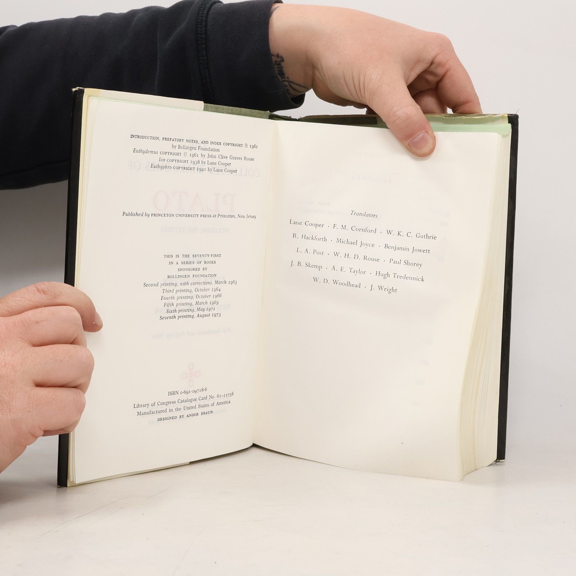 Plato The Collected Dialogues of Plato