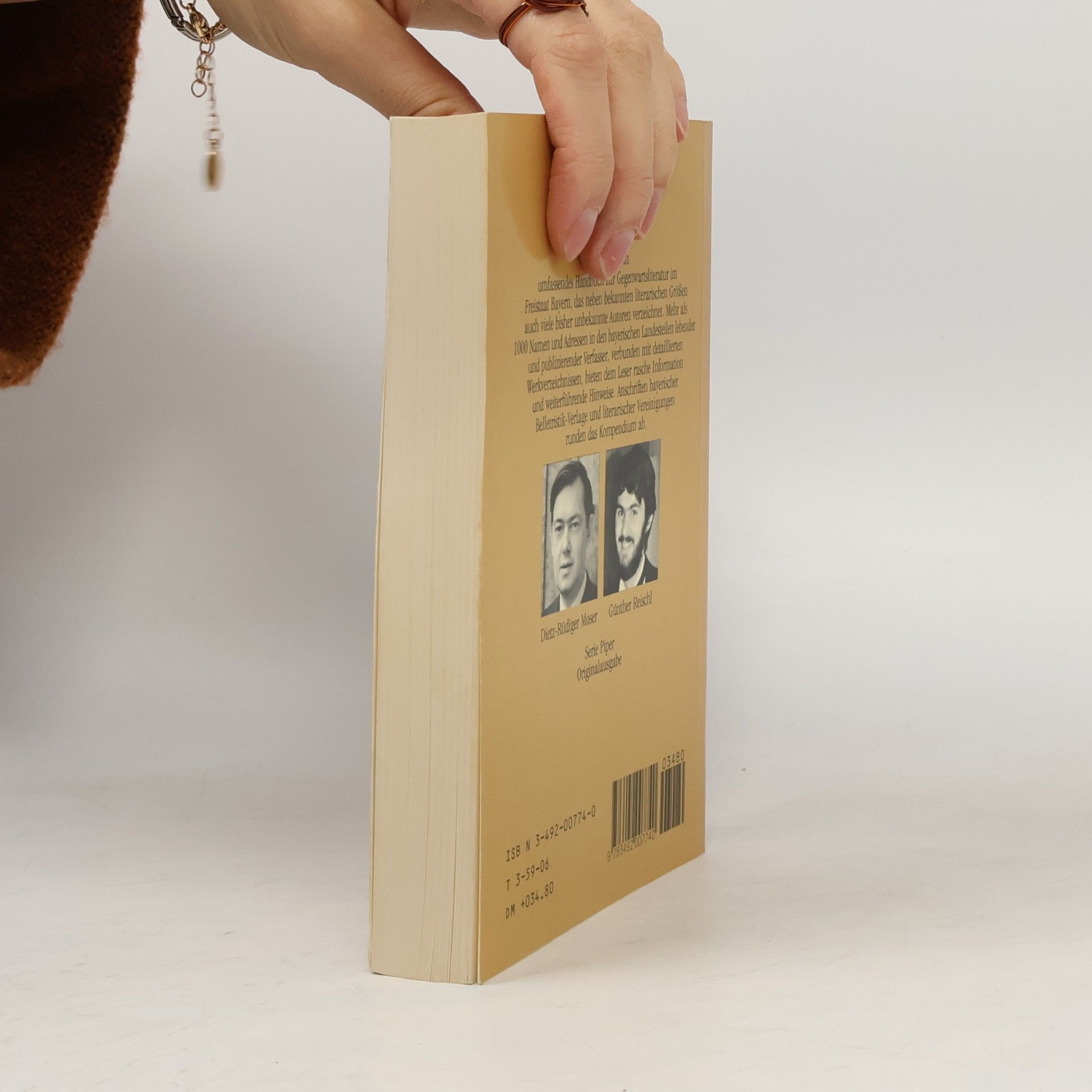 Dietz-Rüdiger Moser Taschenlexikon zur bayerischen Gegenwartsliteratur