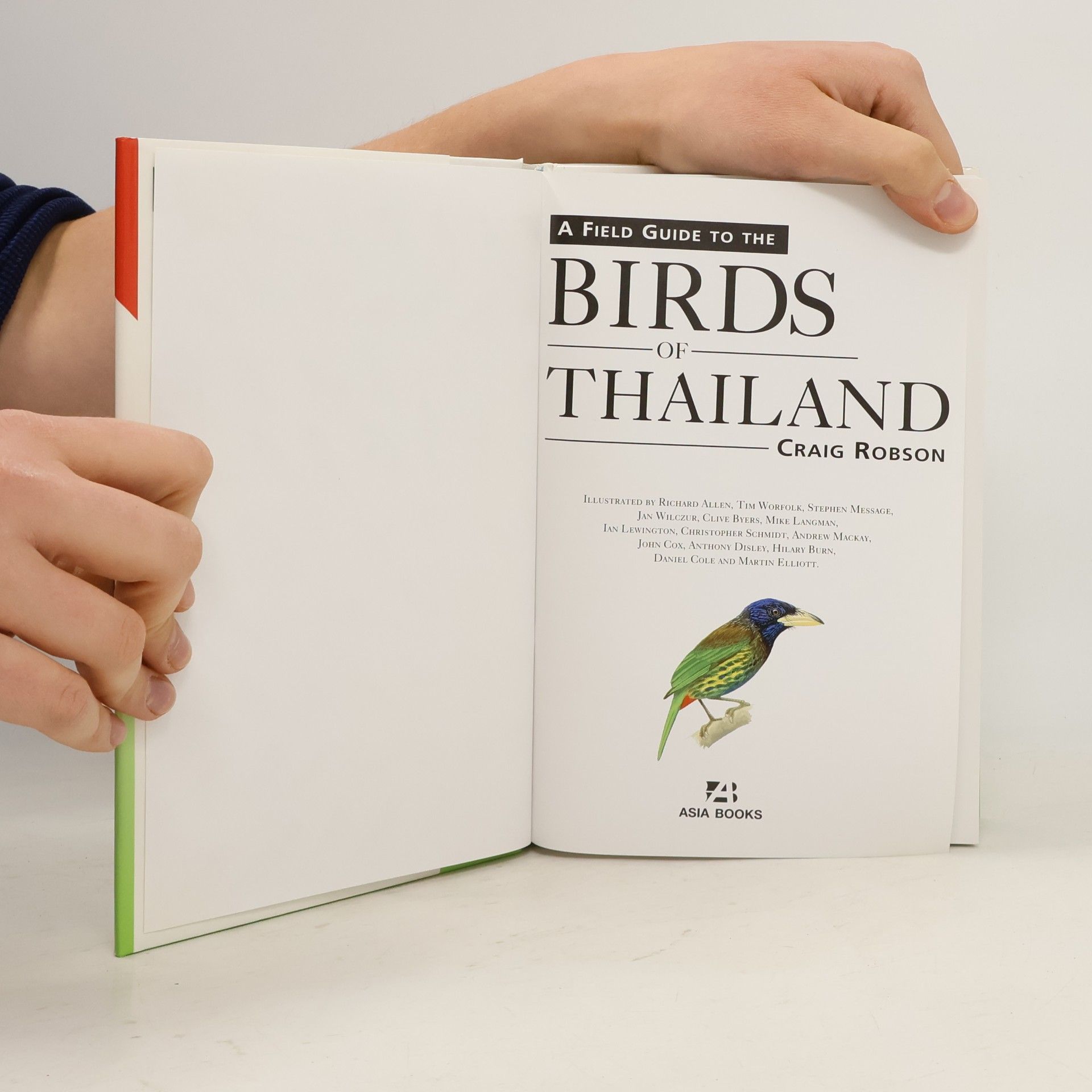 Craig Robson A Field Guide to the Birds of Thailand