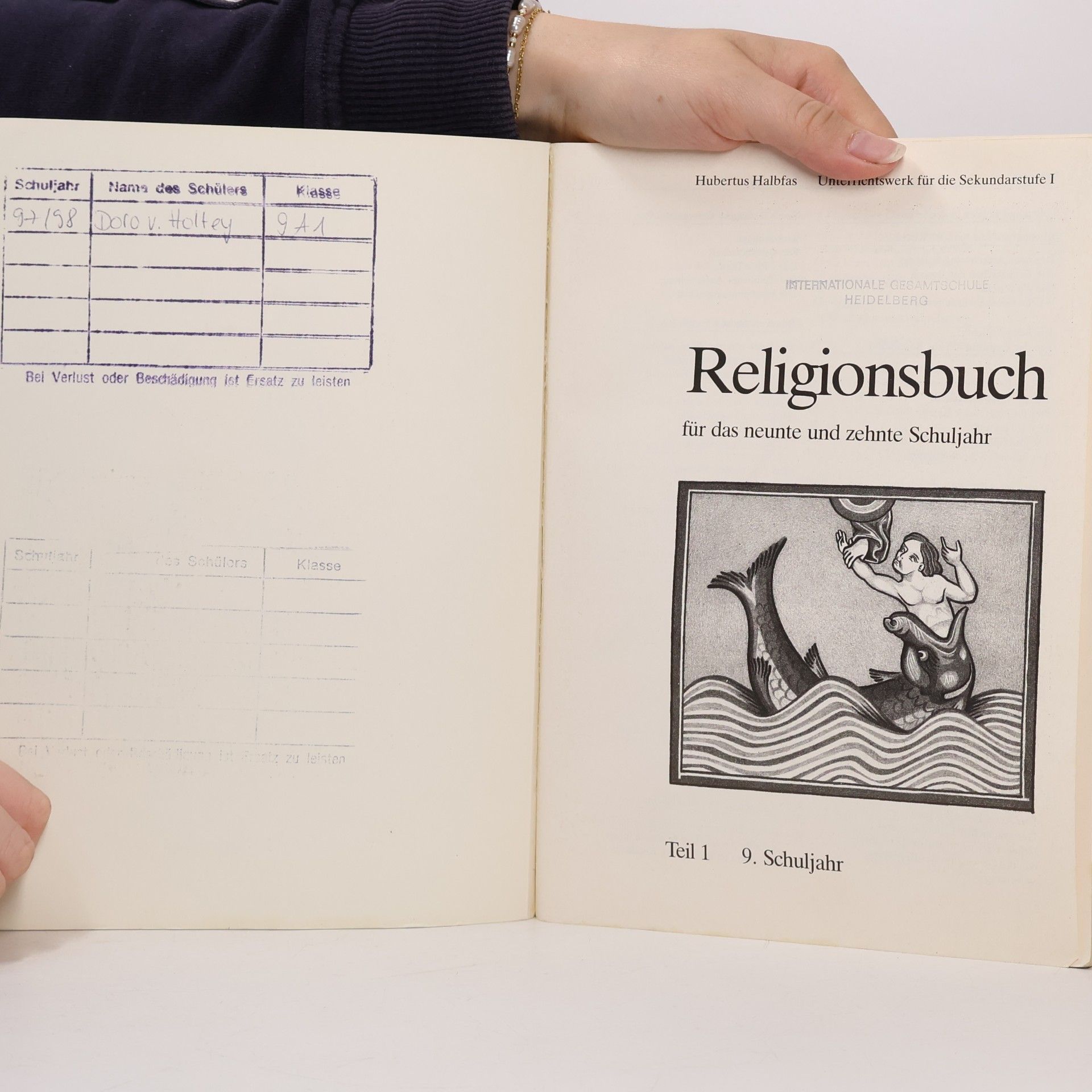 Hubertus Halbfas Religionsunterricht für das 9./10. Schuljahr