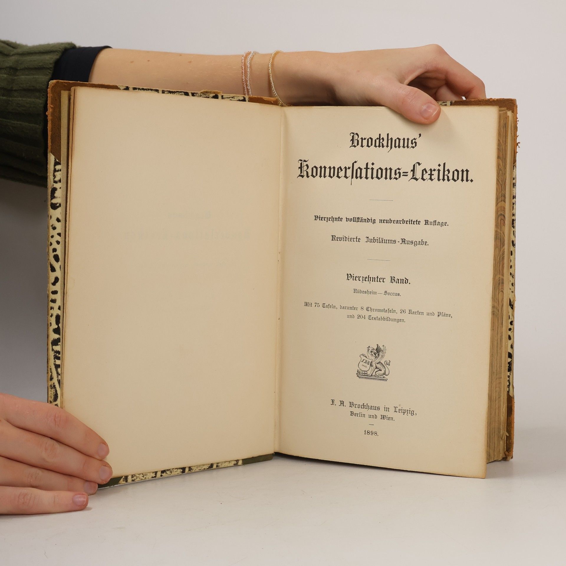 F. A. Brockhaus Brockhaus' Konversations-Lexikon 14