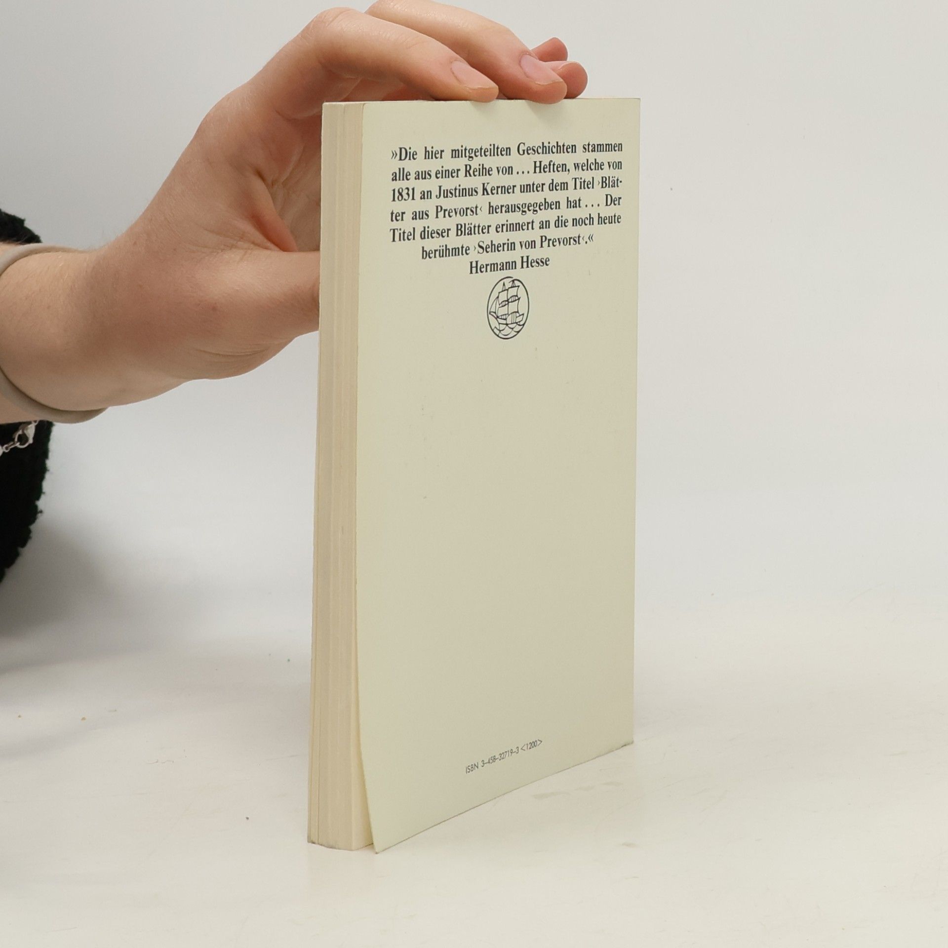 Hermann Hesse Blätter aus Prevorst