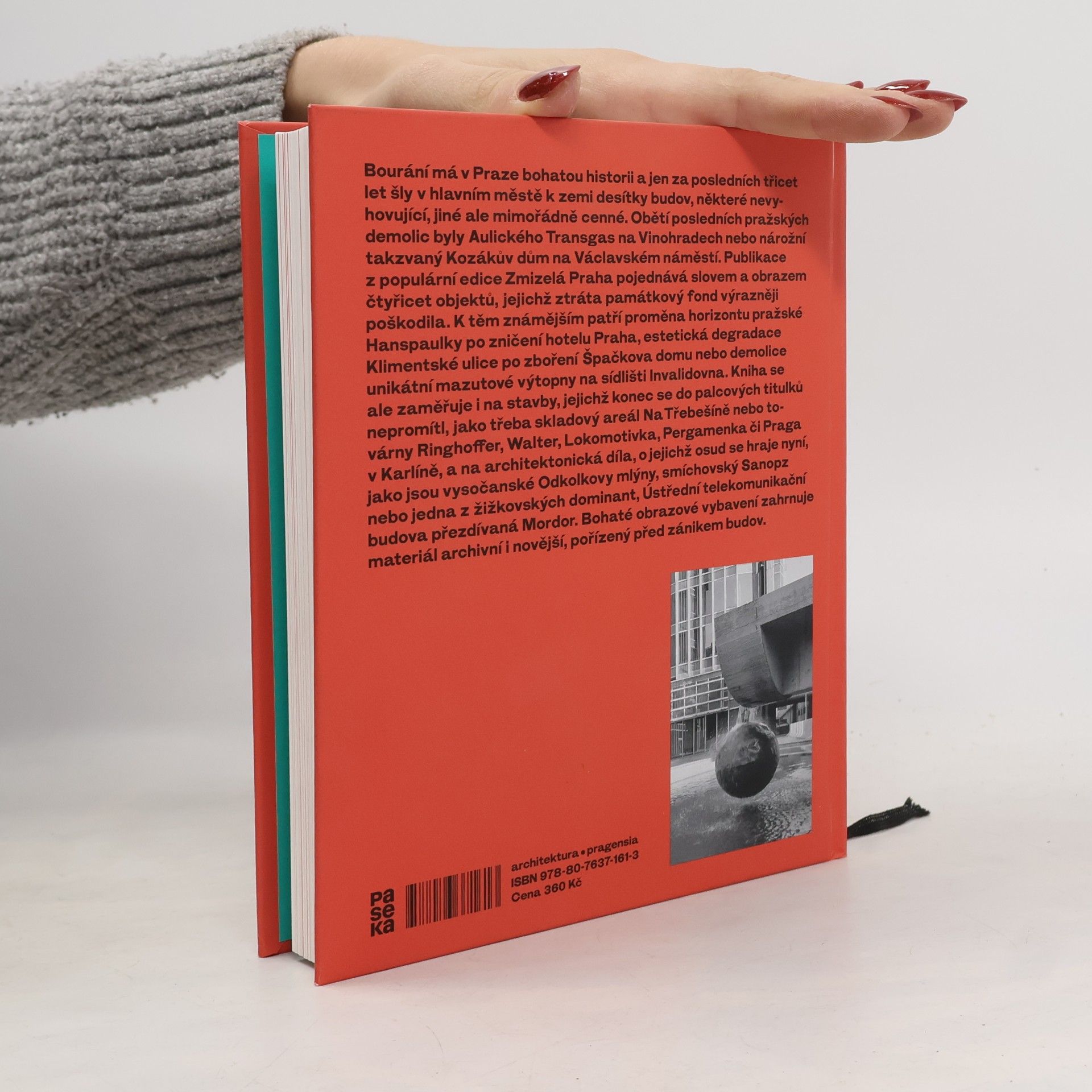 Kateřina Bečková Zbořeno: Zaniklé pražské stavby 1990–2020