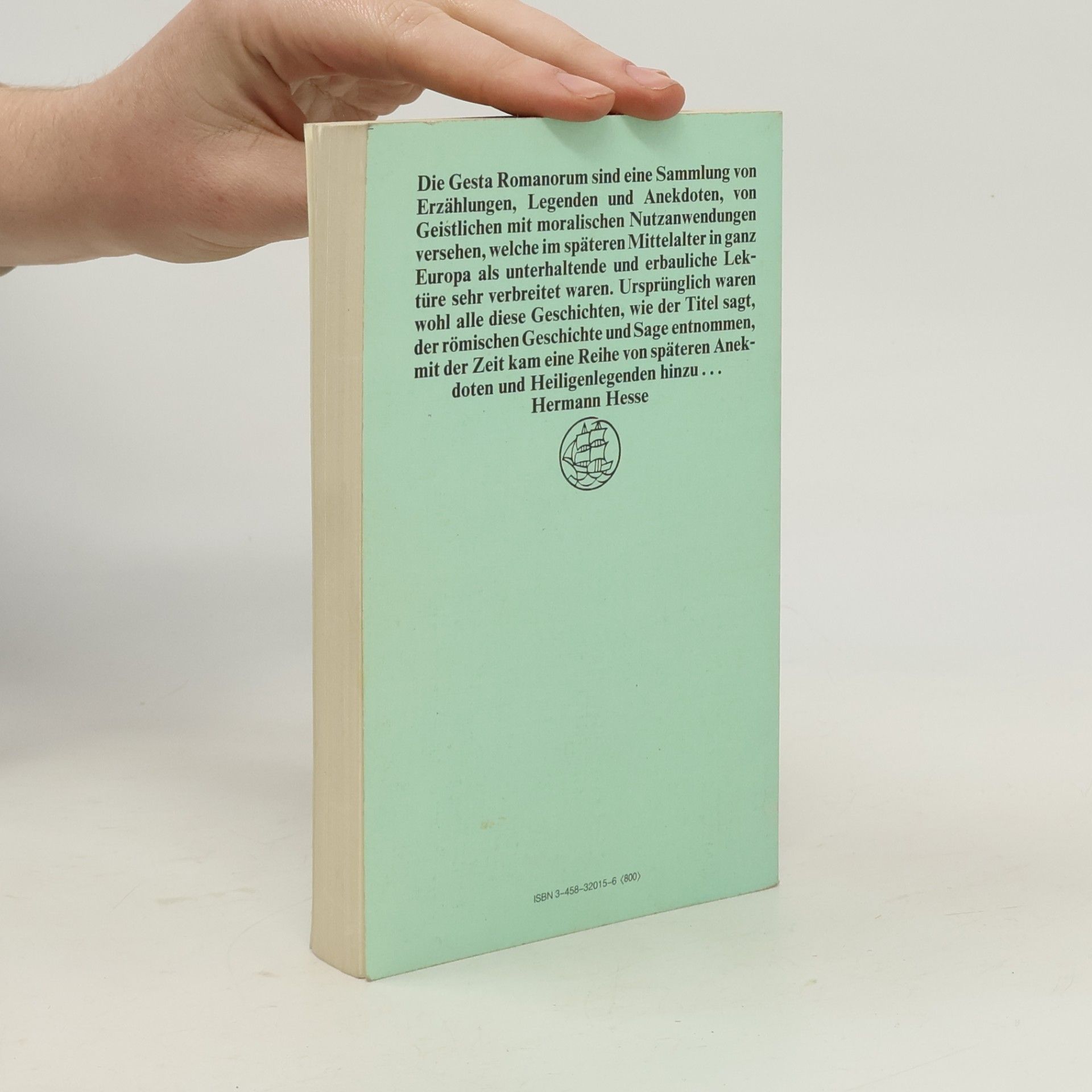 Hermann Hesse Gesta Romanorum