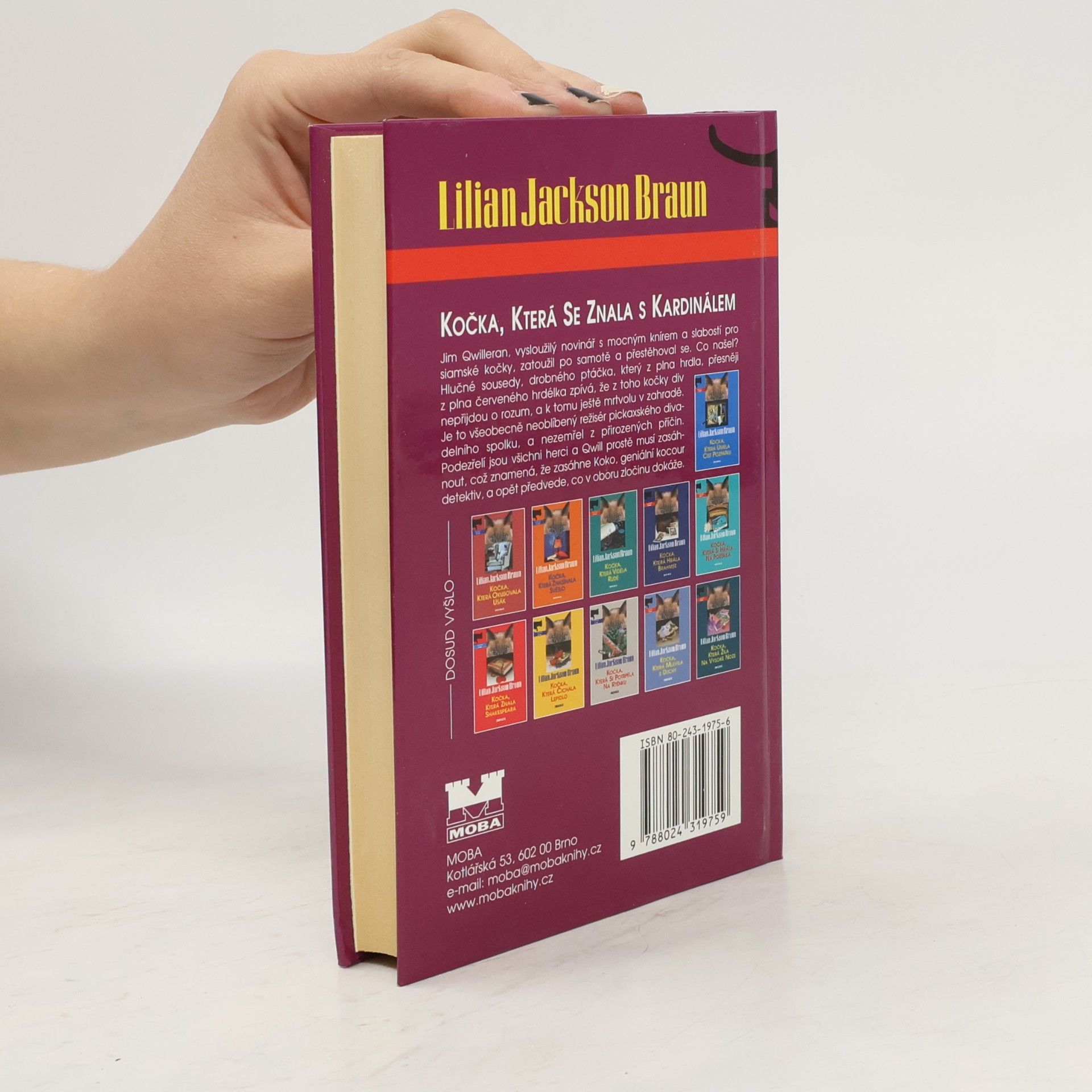 Lilian Jackson Braun Kočka, která se znala s kardinálem
