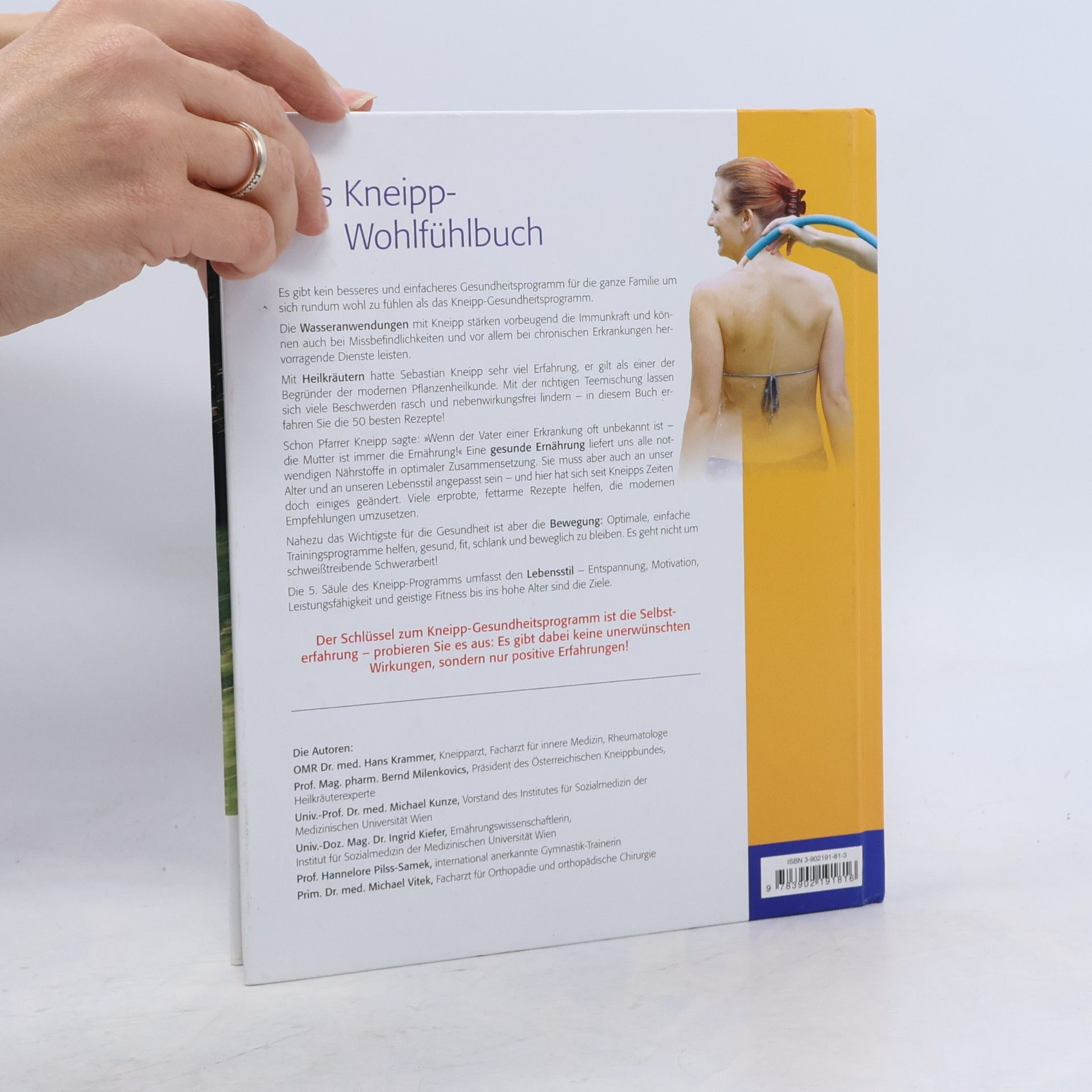 Hans Krammer Das Kneipp-Wohlfühlbuch