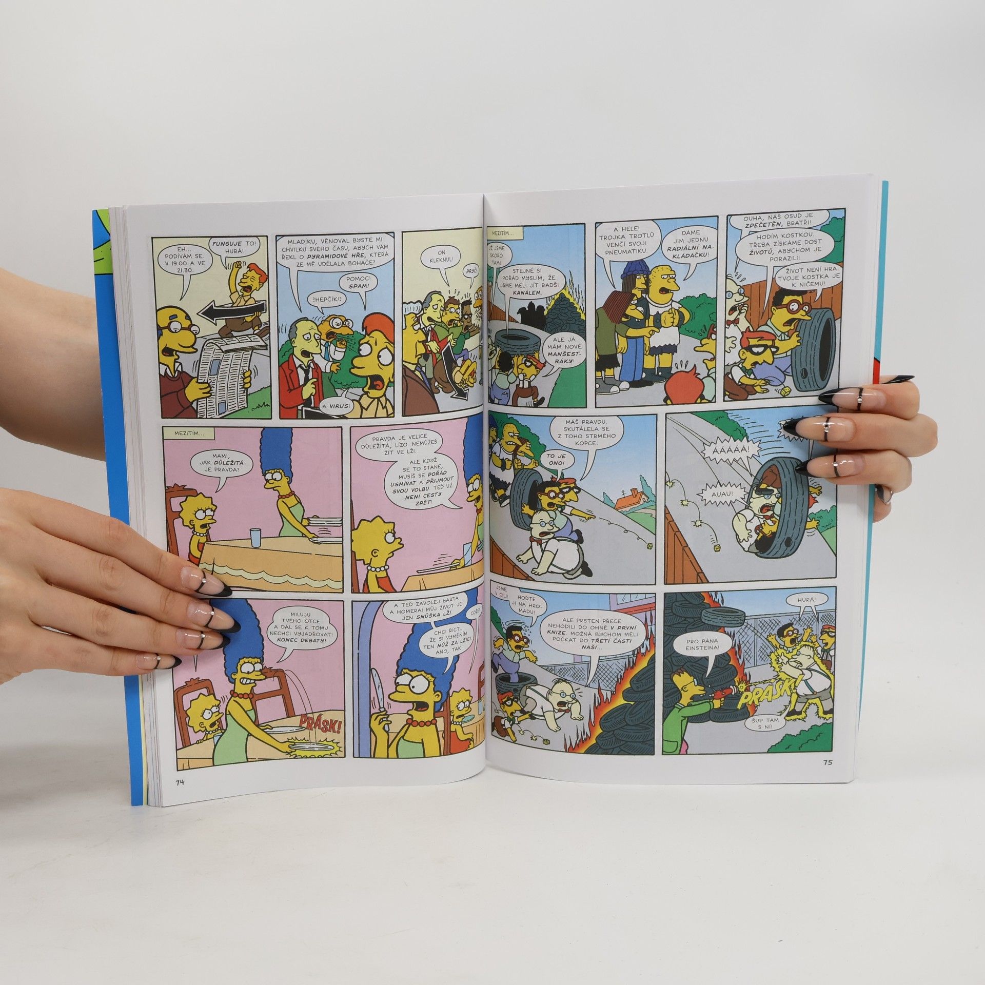 Petr Putna Simpsonovi : komiksové lážo-plážo