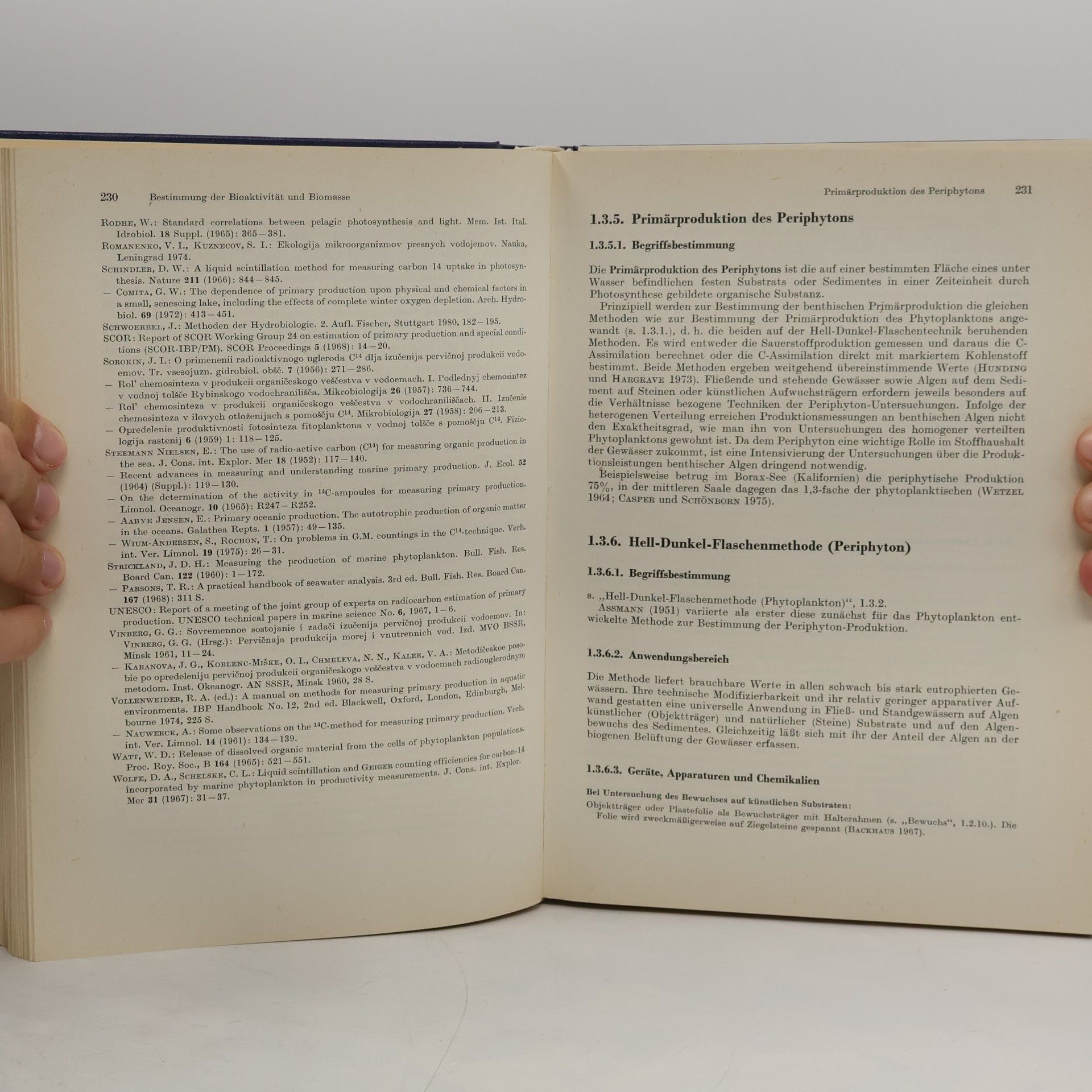 Gottfried Breitig Ausgewählte Methoden der Wasseruntersuchung II.