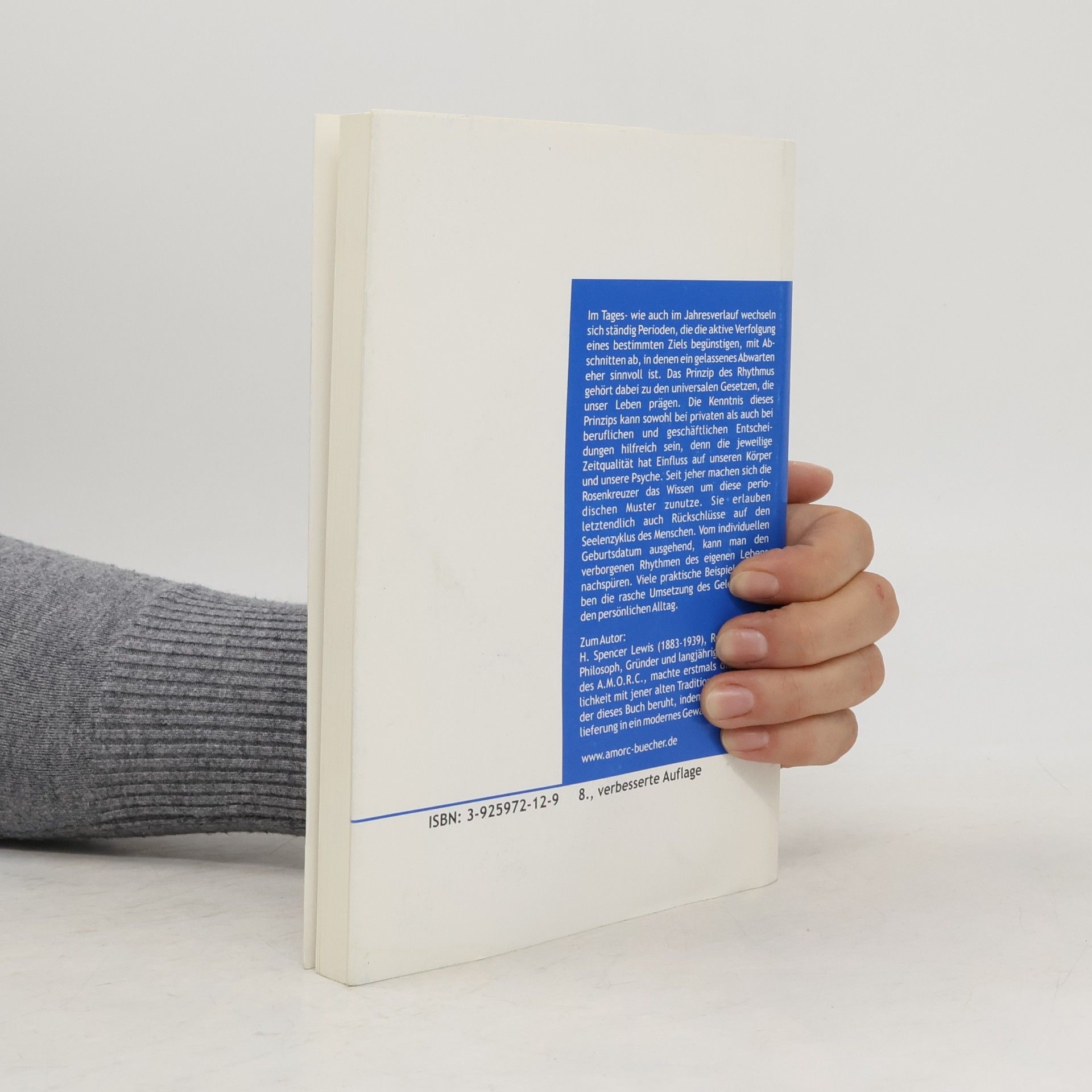 Spencer H. Lewis Selbstmeisterung, Schicksal und Lebensrhythmen
